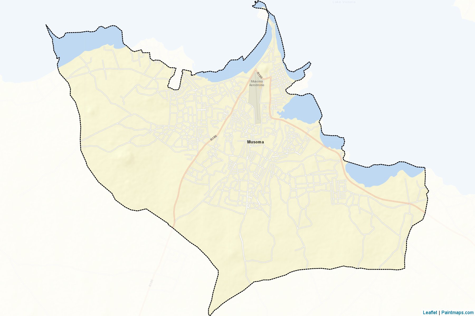 Musoma Municipal (Mara) Map Cropping Samples-2