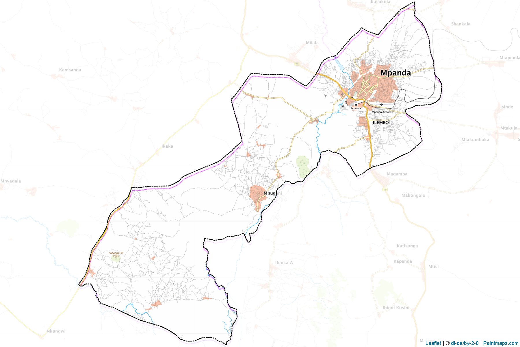 Mpanda Urban (Rukwa) Map Cropping Samples-1