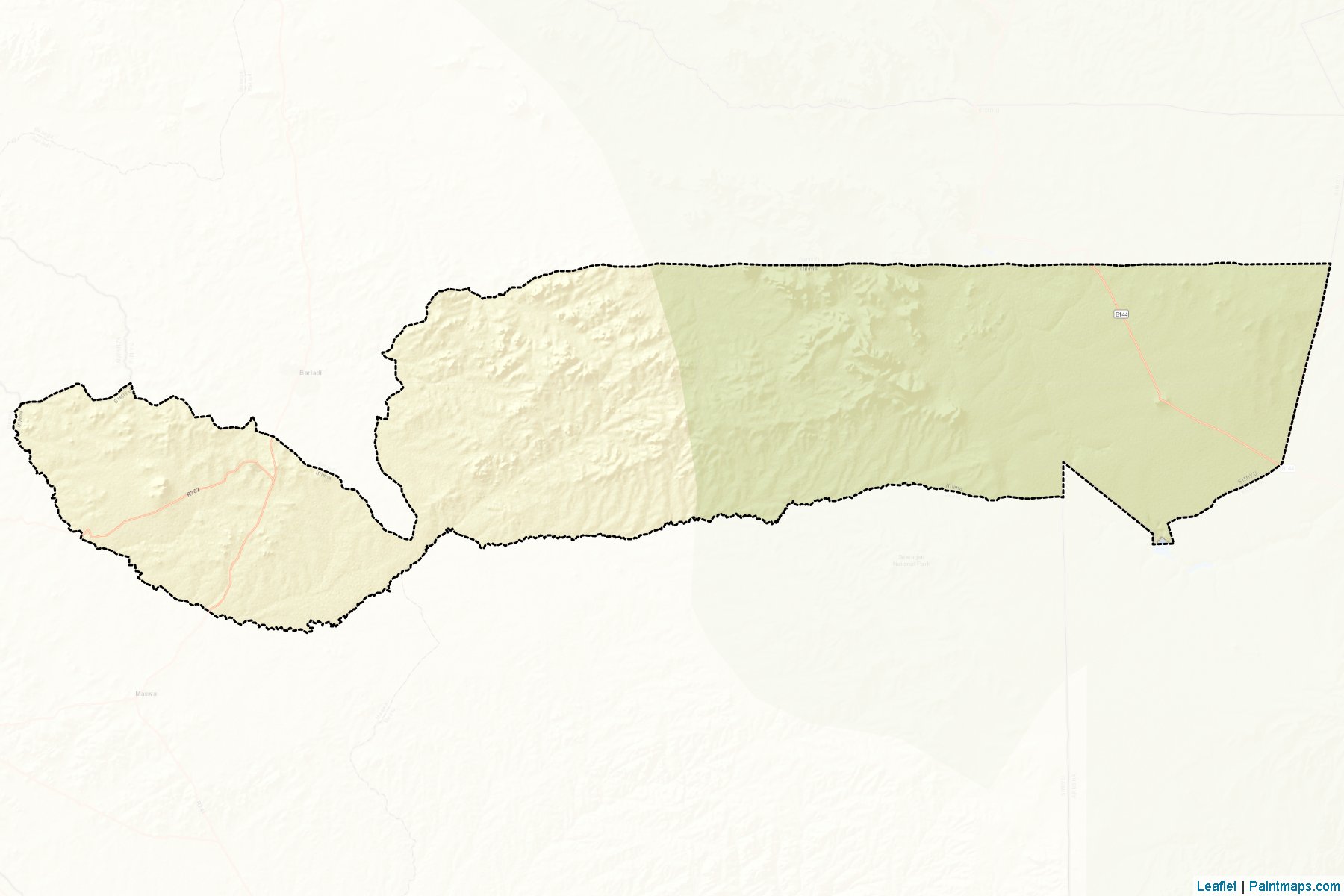 Muestras de recorte de mapas Itilima (Simiyu)-2