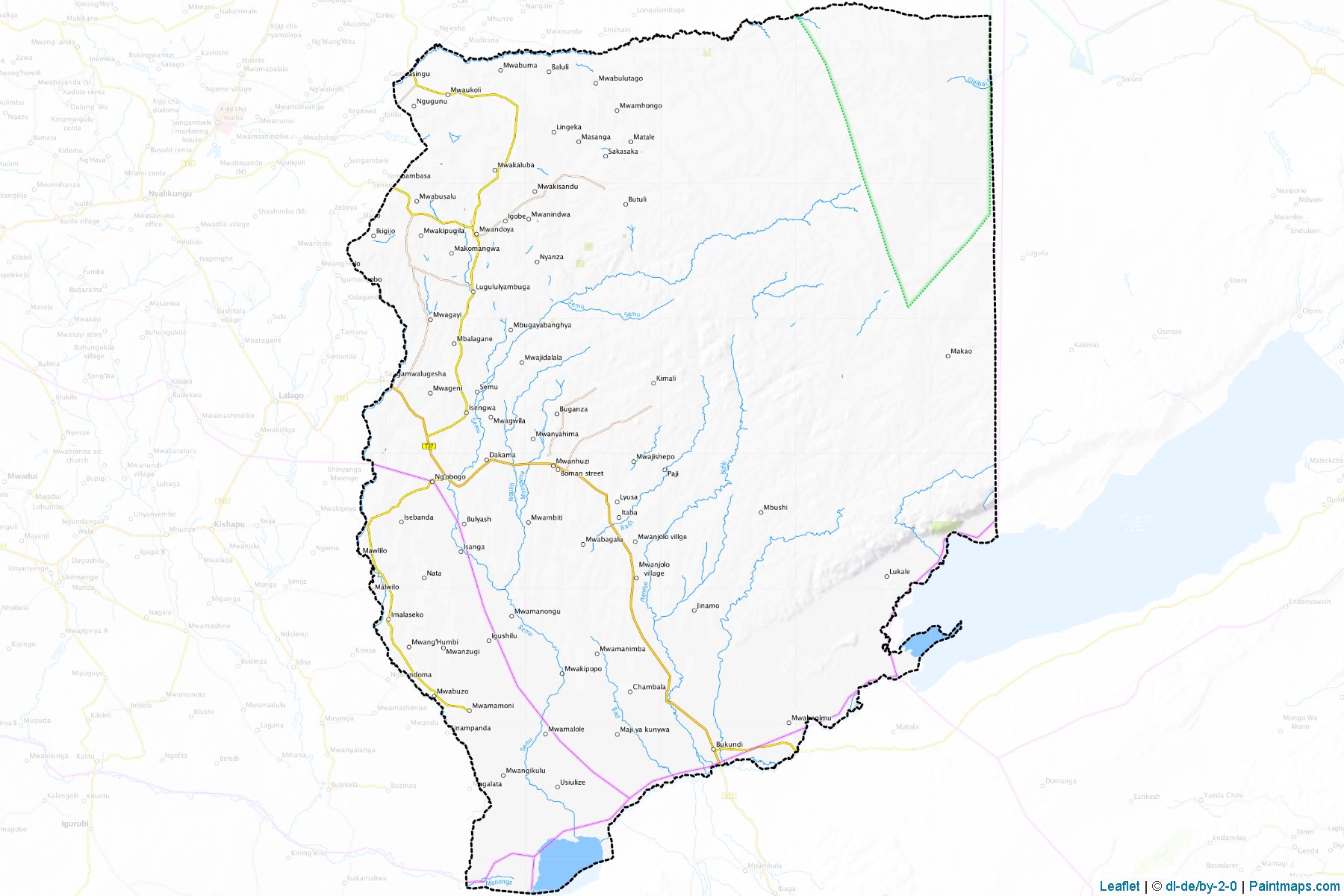 Meatu (Shinyanga) Map Cropping Samples-1