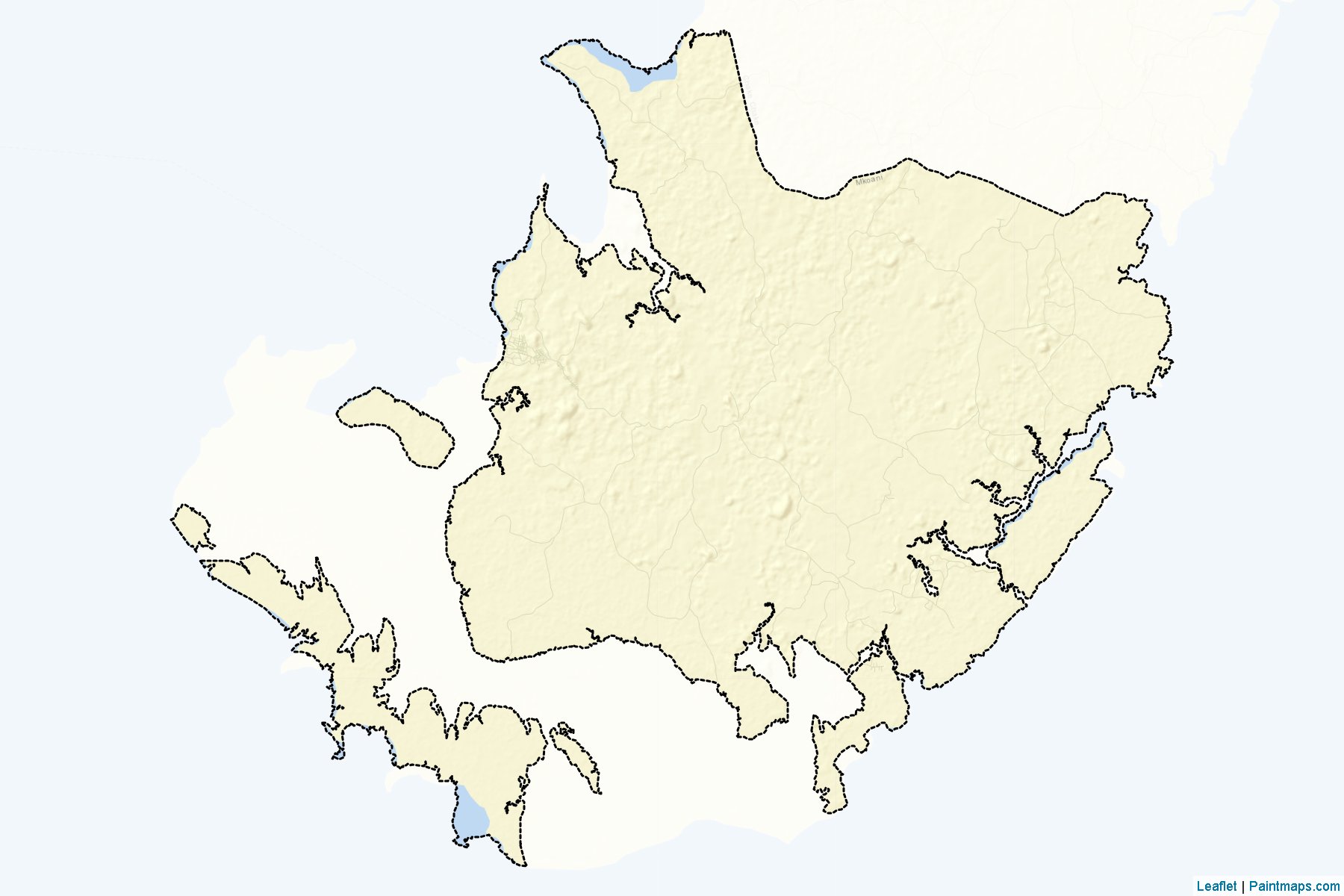 Mkoani (Pemba South) Map Cropping Samples-2