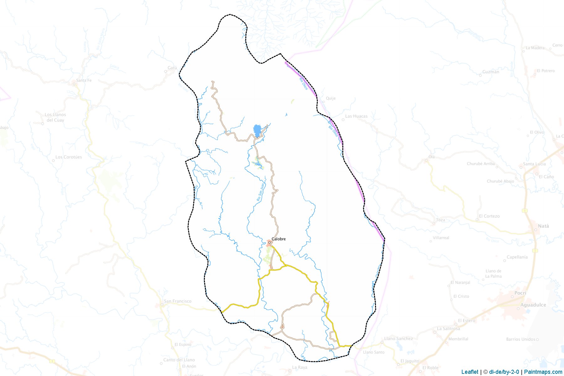 Calobre (Veraguas) Map Cropping Samples-1