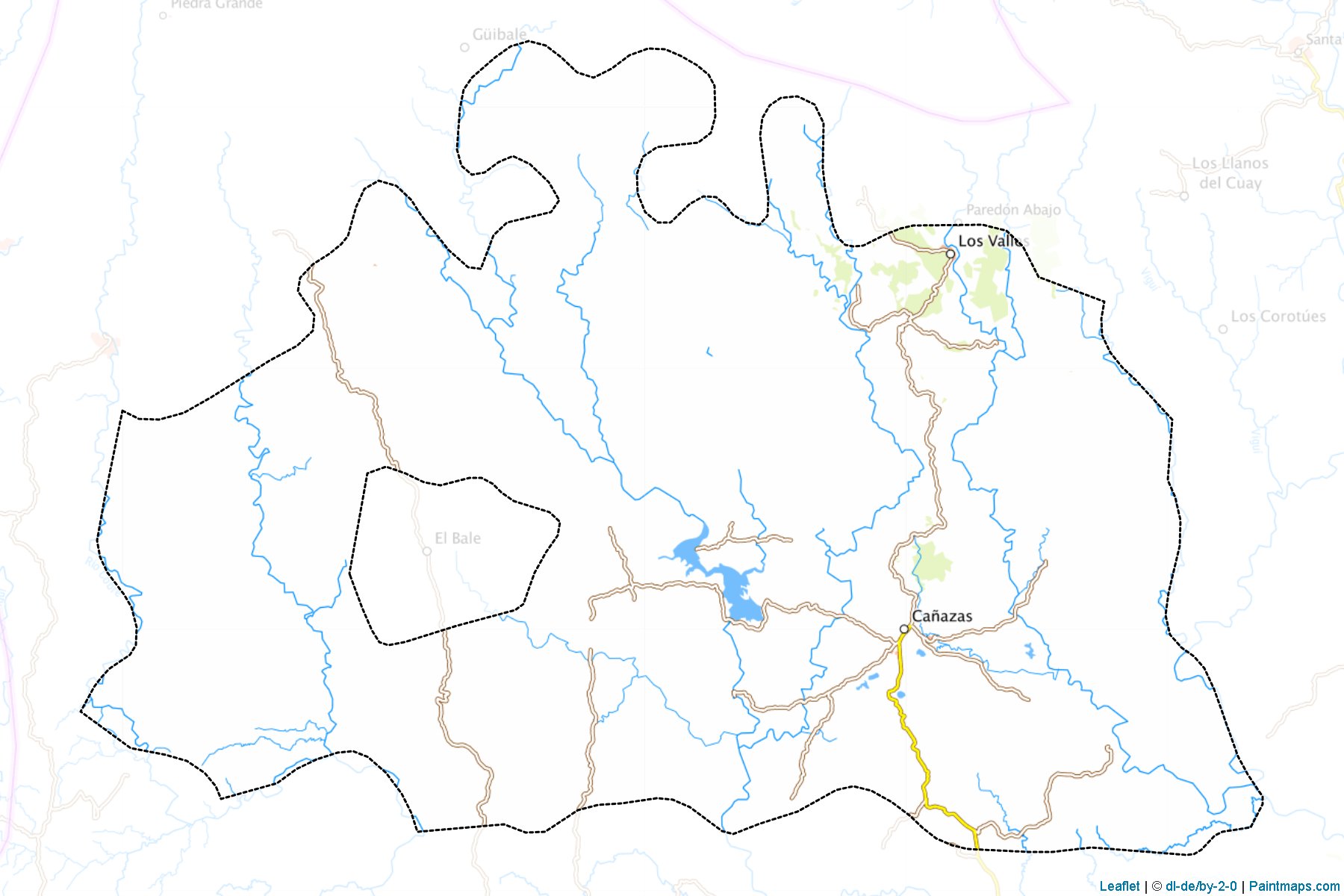 Muestras de recorte de mapas Cañazas (Veraguas)-1