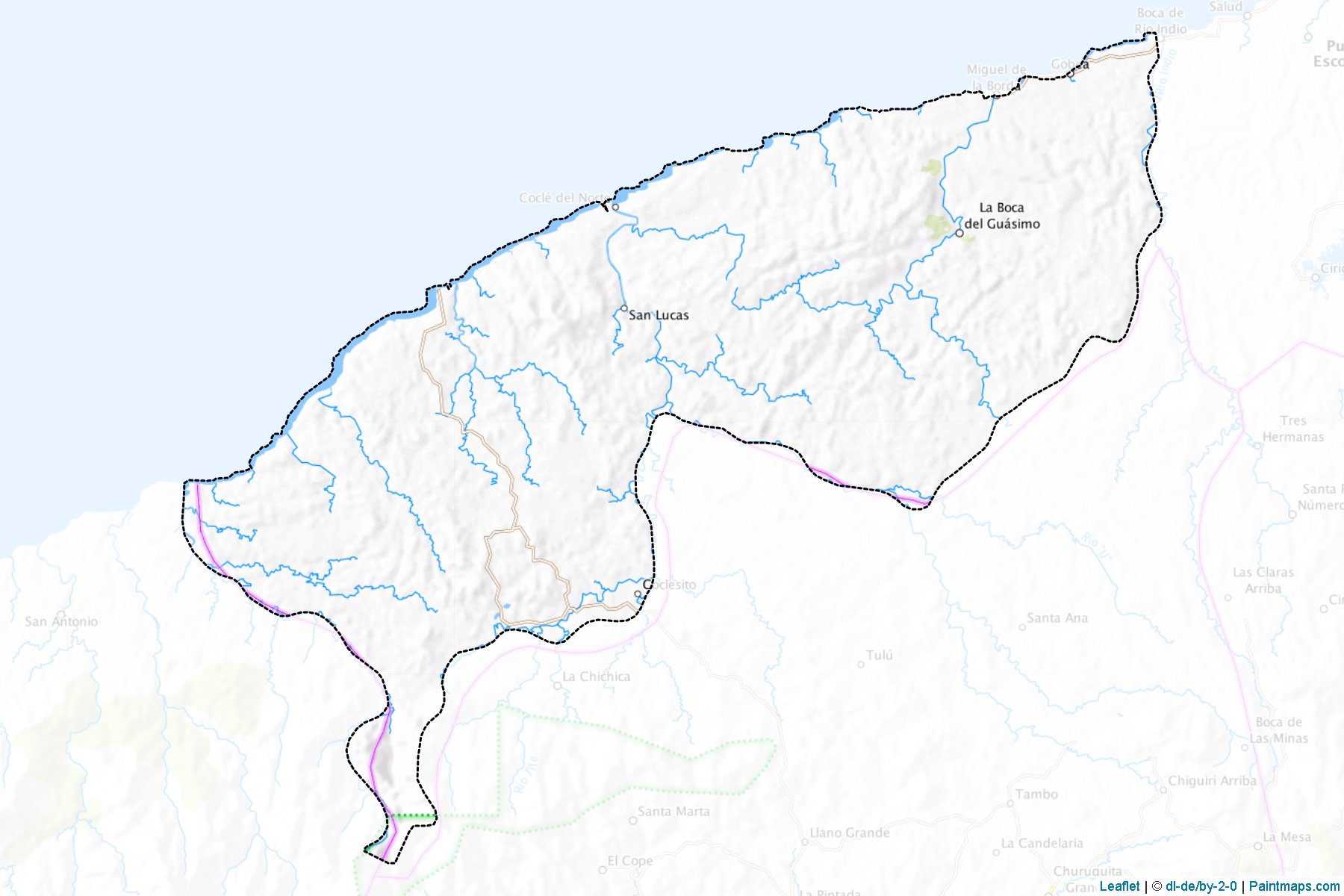 Muestras de recorte de mapas Donoso (Colón)-1