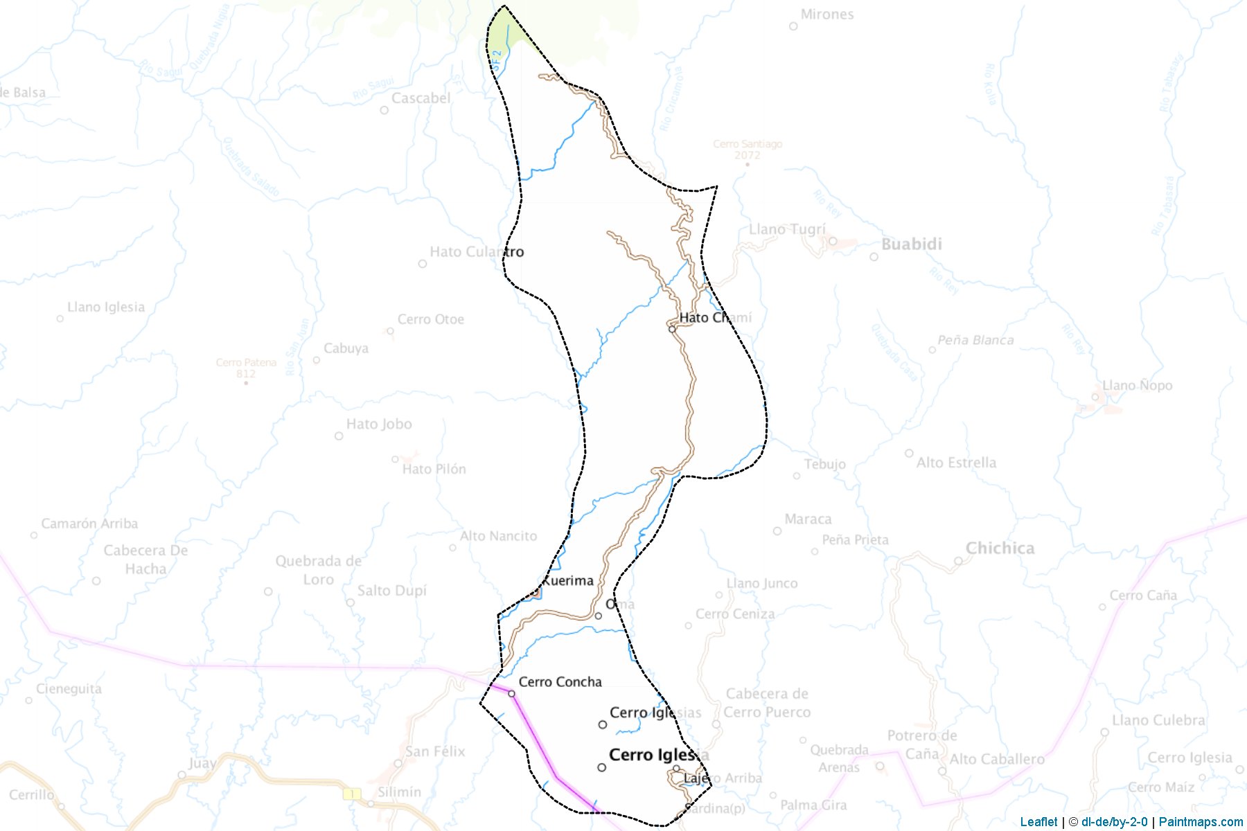 Muestras de recorte de mapas Nole Duima (Ngöbe Buglé)-1