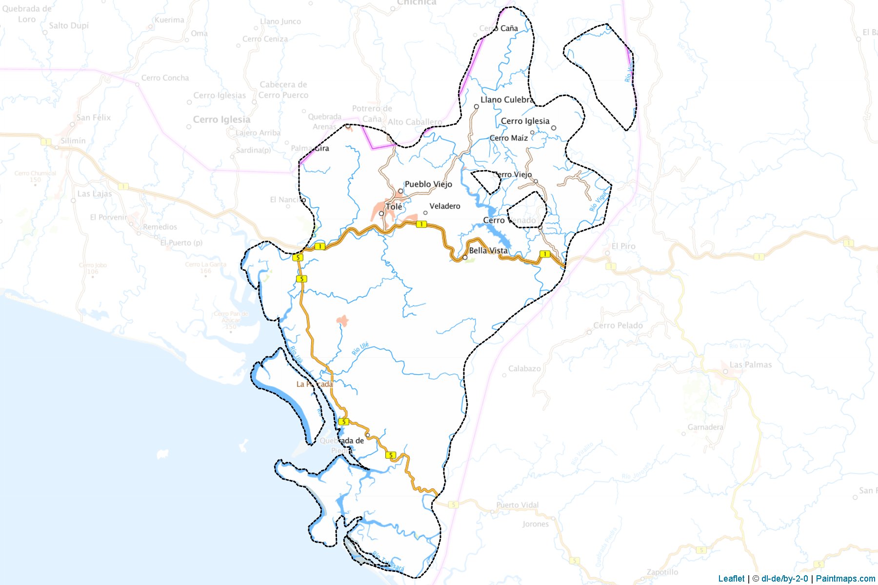 Tolé (Chiriquí) Map Cropping Samples-1