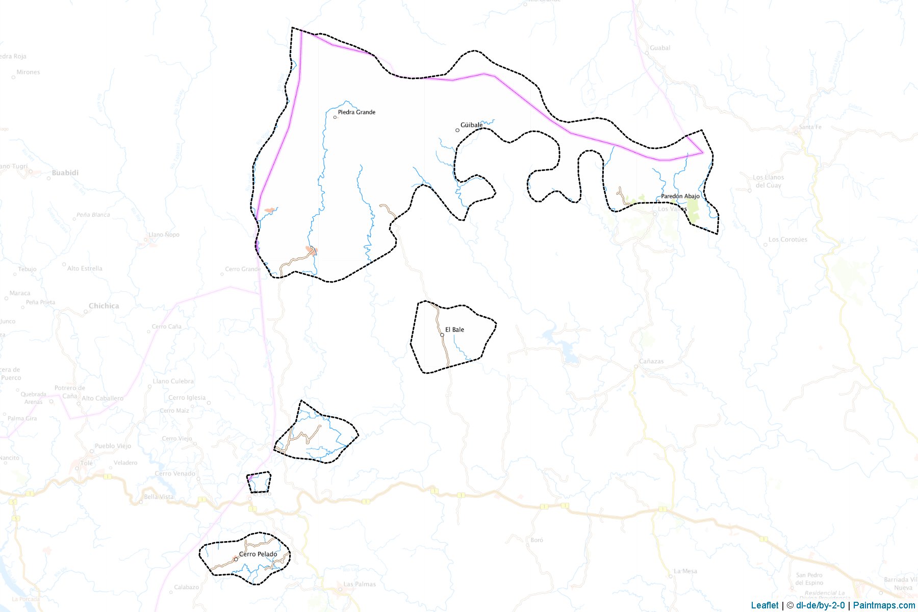 Ñürüm (Ngäbe Buglé) Map Cropping Samples-1