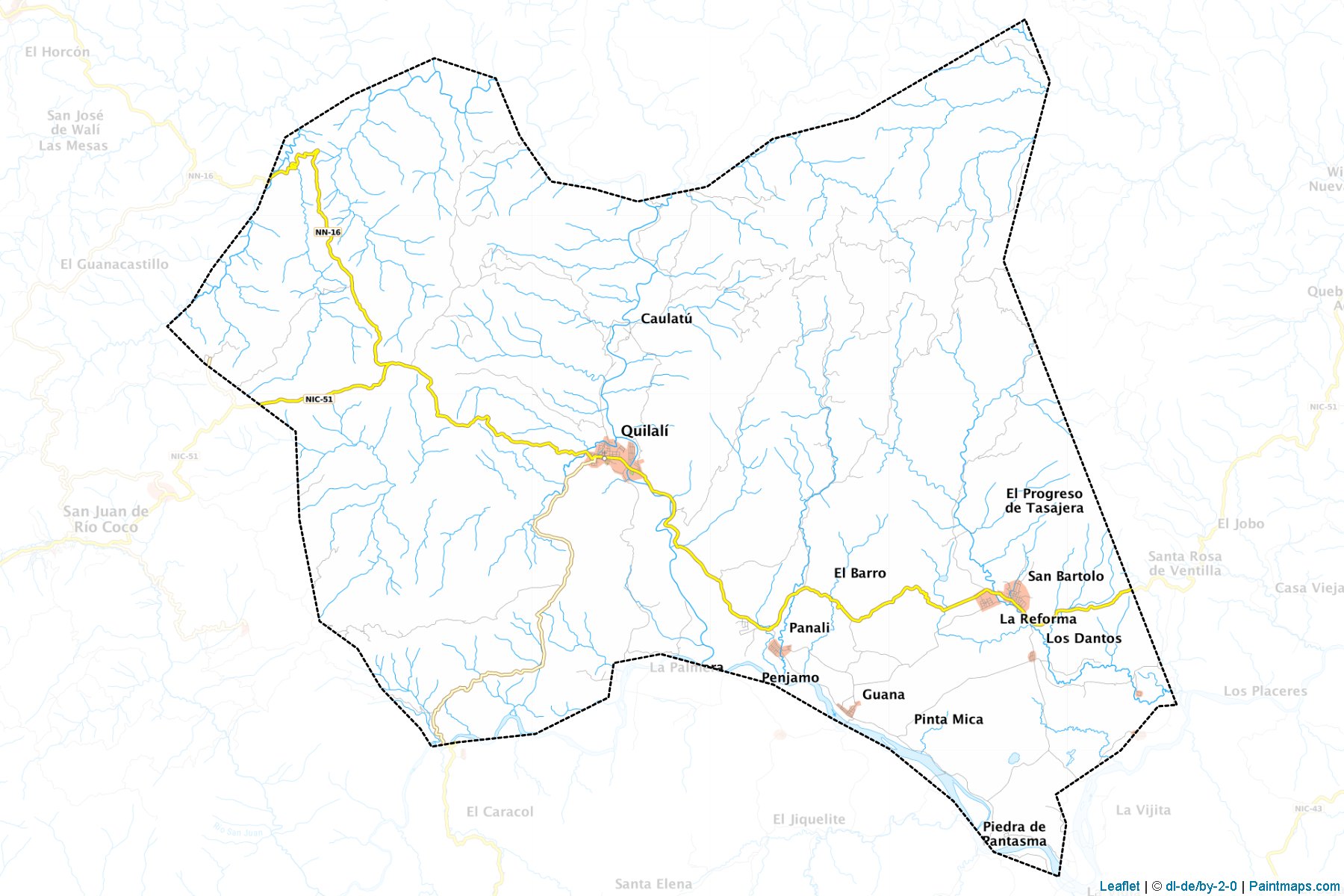 Muestras de recorte de mapas Quilali (Nueva Segovia)-1