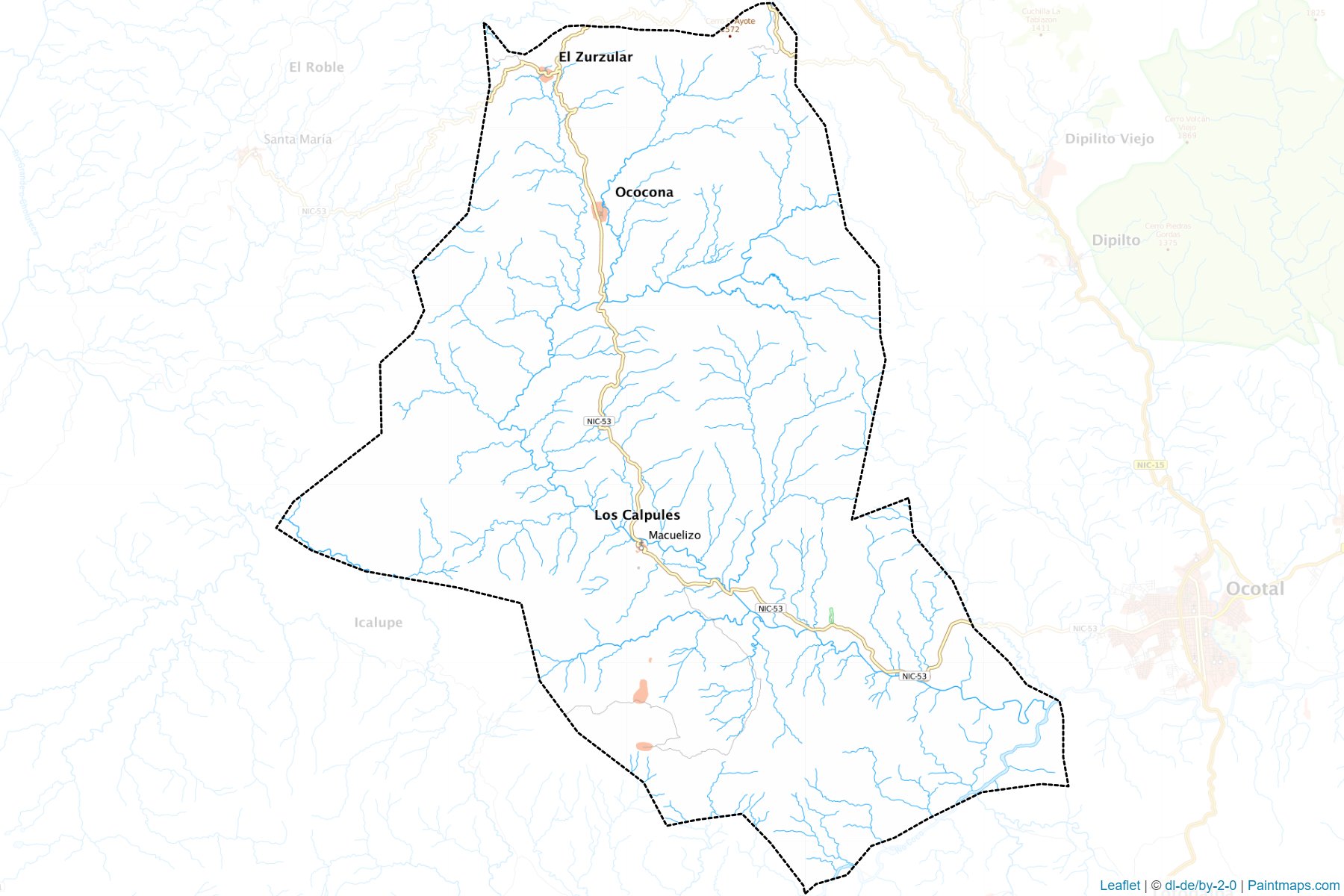 Macuelizo (Nueva Segovia) Map Cropping Samples-1