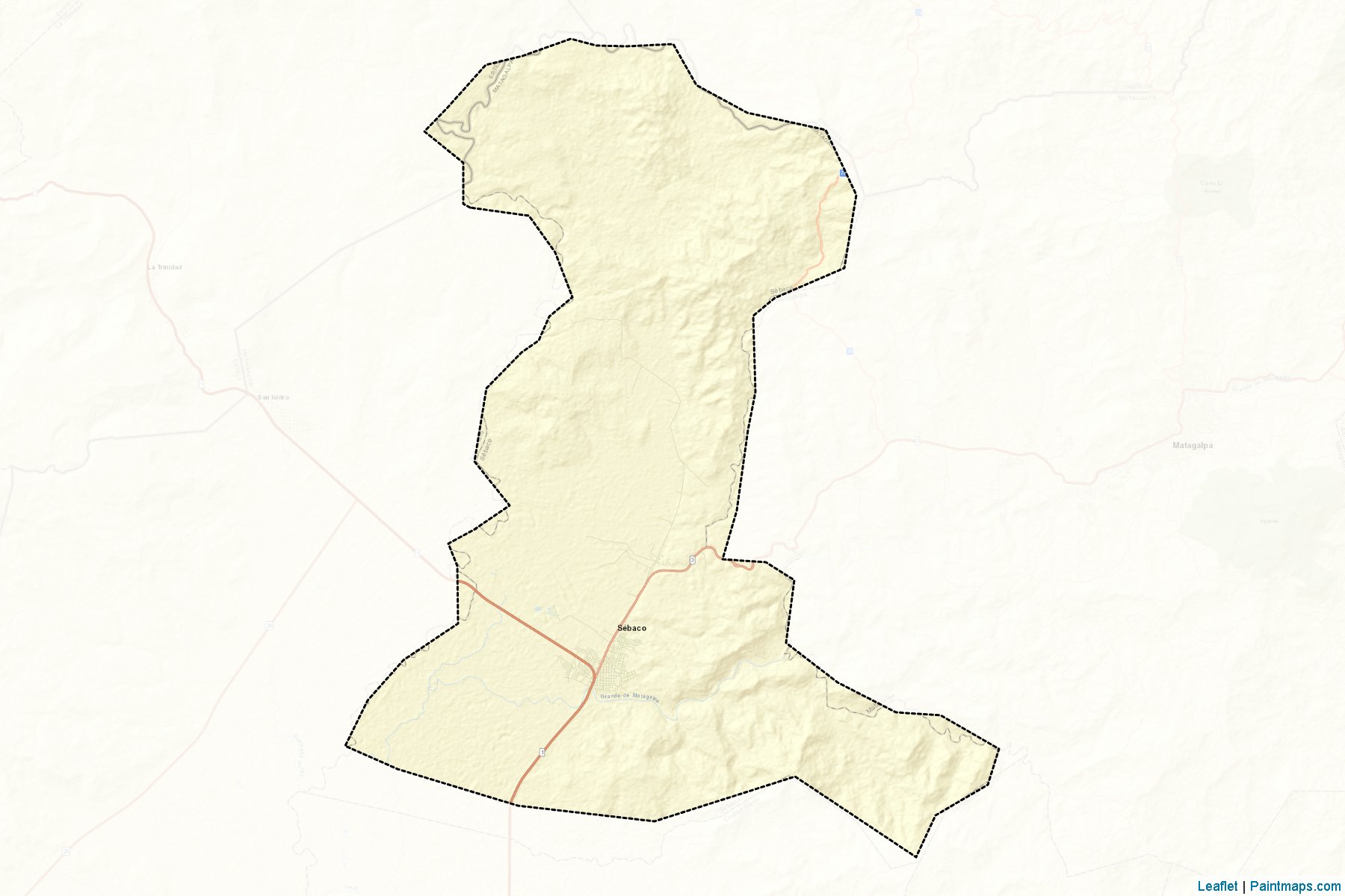 Muestras de recorte de mapas Sebaco (Matagalpa)-2