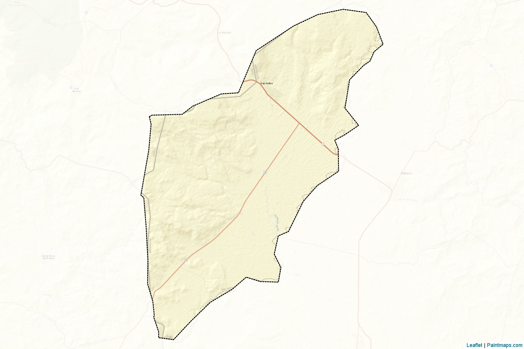 Muestras de recorte de mapas Ciudad Dario (Matagalpa)-2