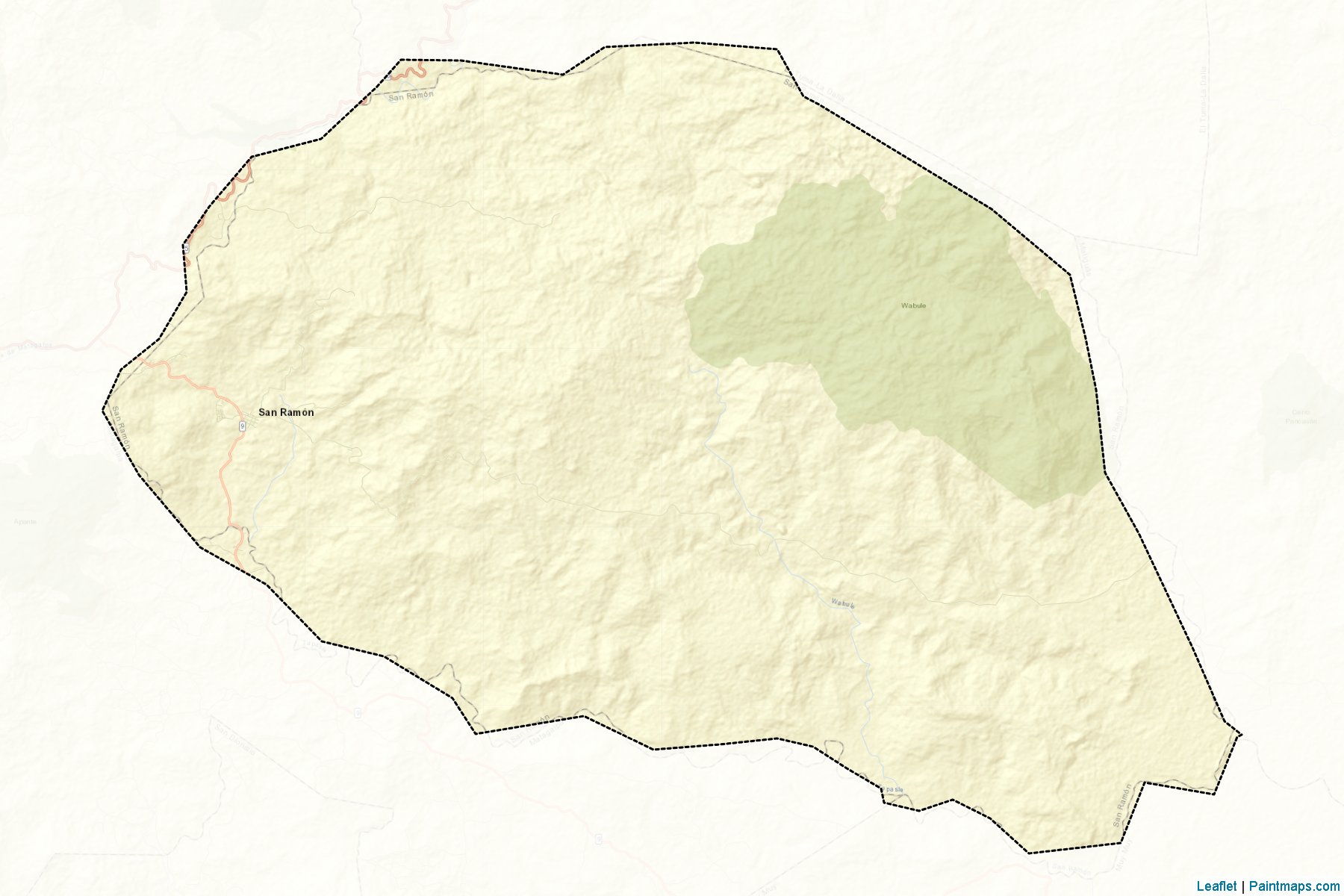 Muestras de recorte de mapas San Ramon (Matagalpa)-2