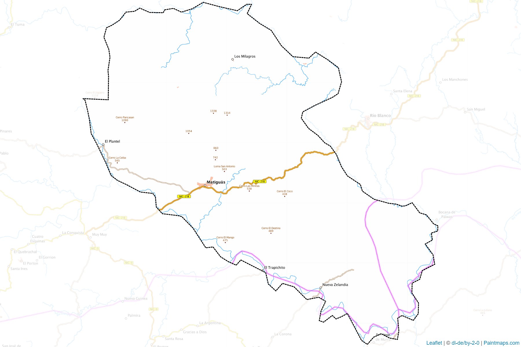 Matiguas (Matagalpa) Map Cropping Samples-1