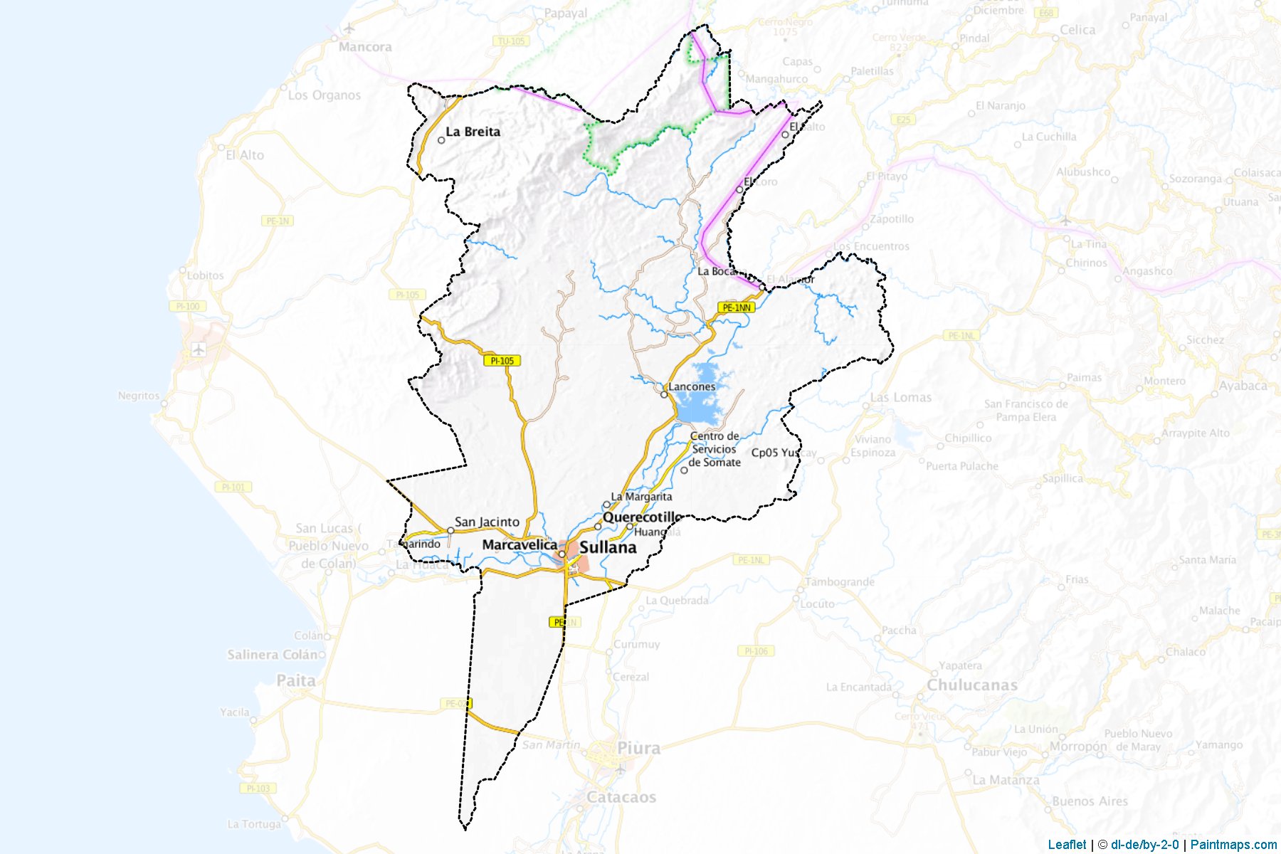 Muestras de recorte de mapas Sullana (Piura)-1