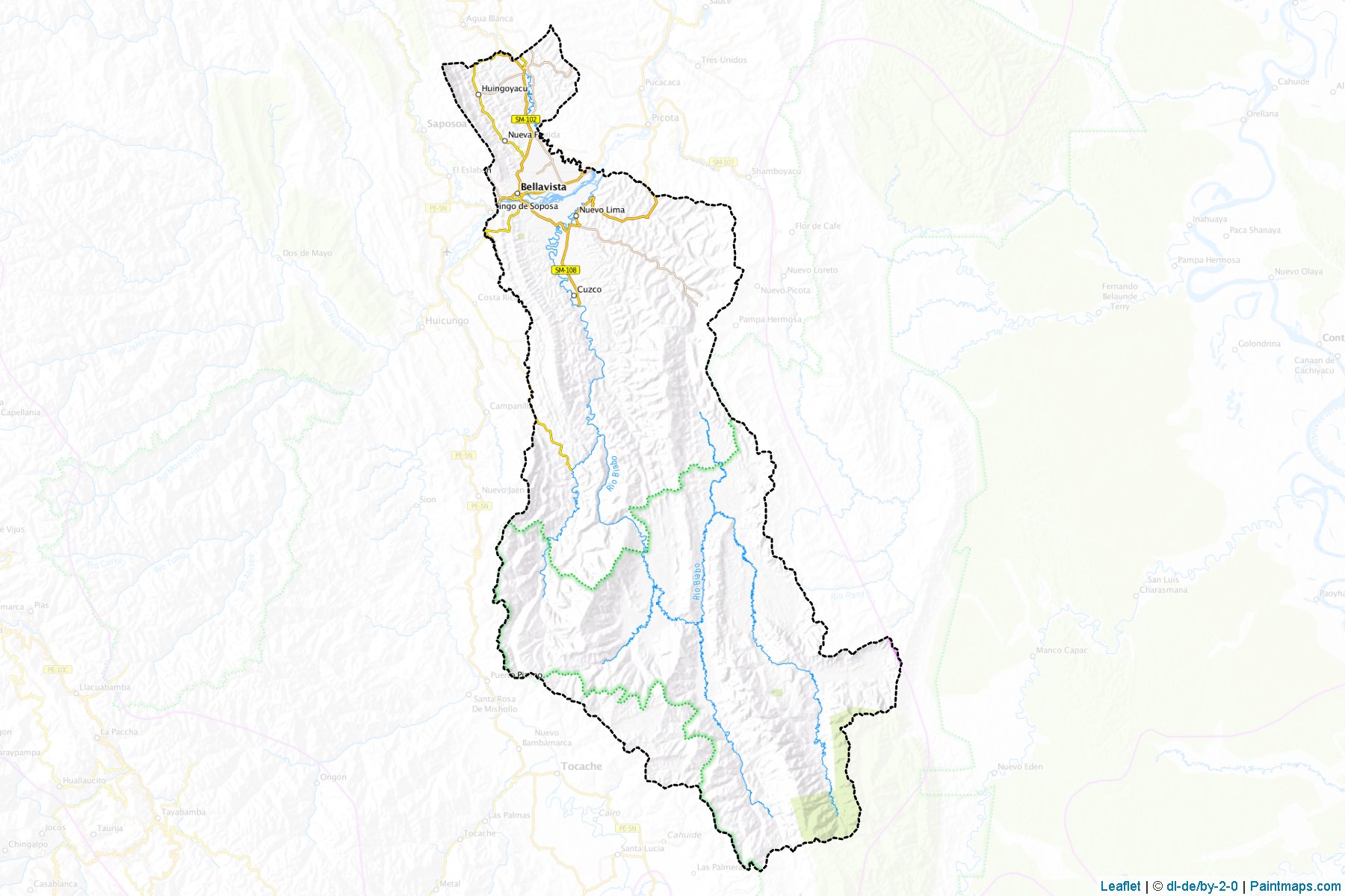 Muestras de recorte de mapas Bellavista (San Martin)-1