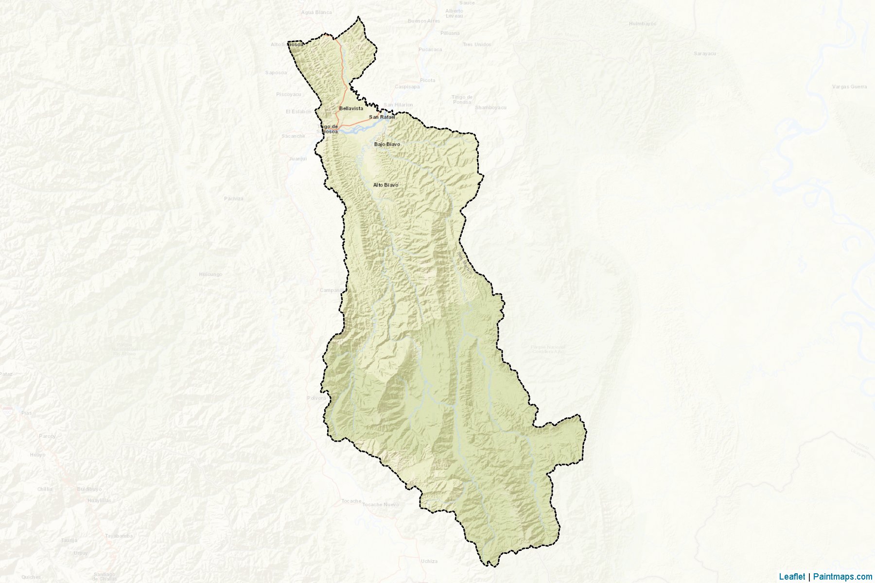 Muestras de recorte de mapas Bellavista (San Martin)-2