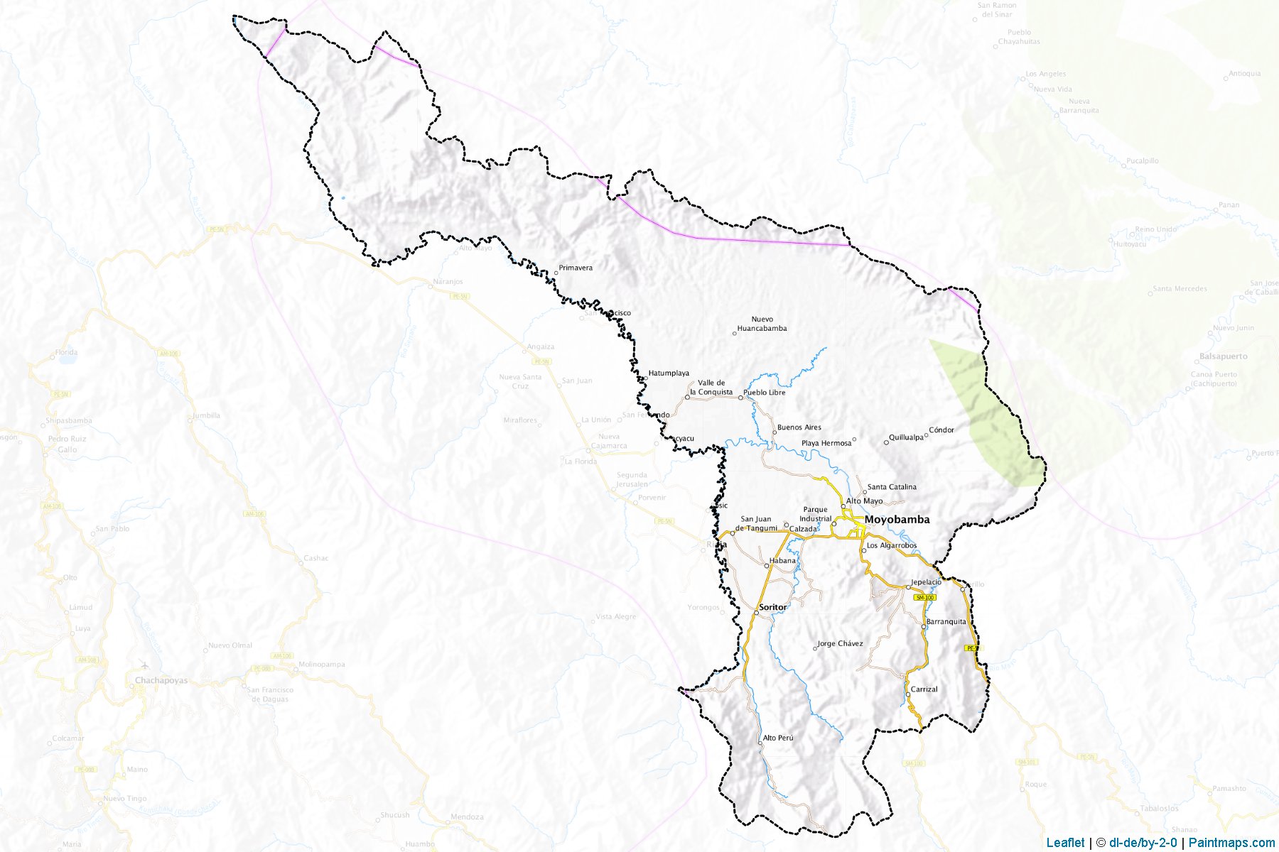 Moyobamba (San Martin) Map Cropping Samples-1