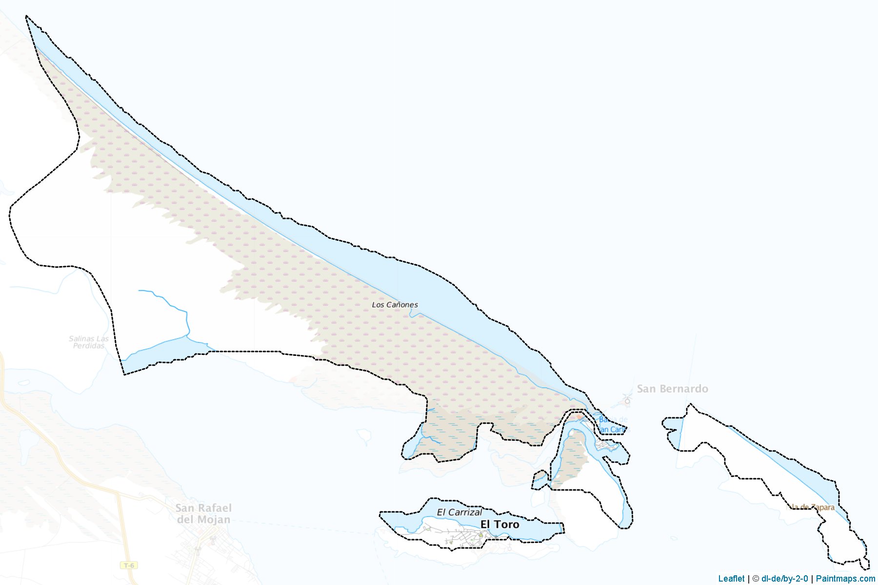 Muestras de recorte de mapas Almirante Padilla (Zulia)-1