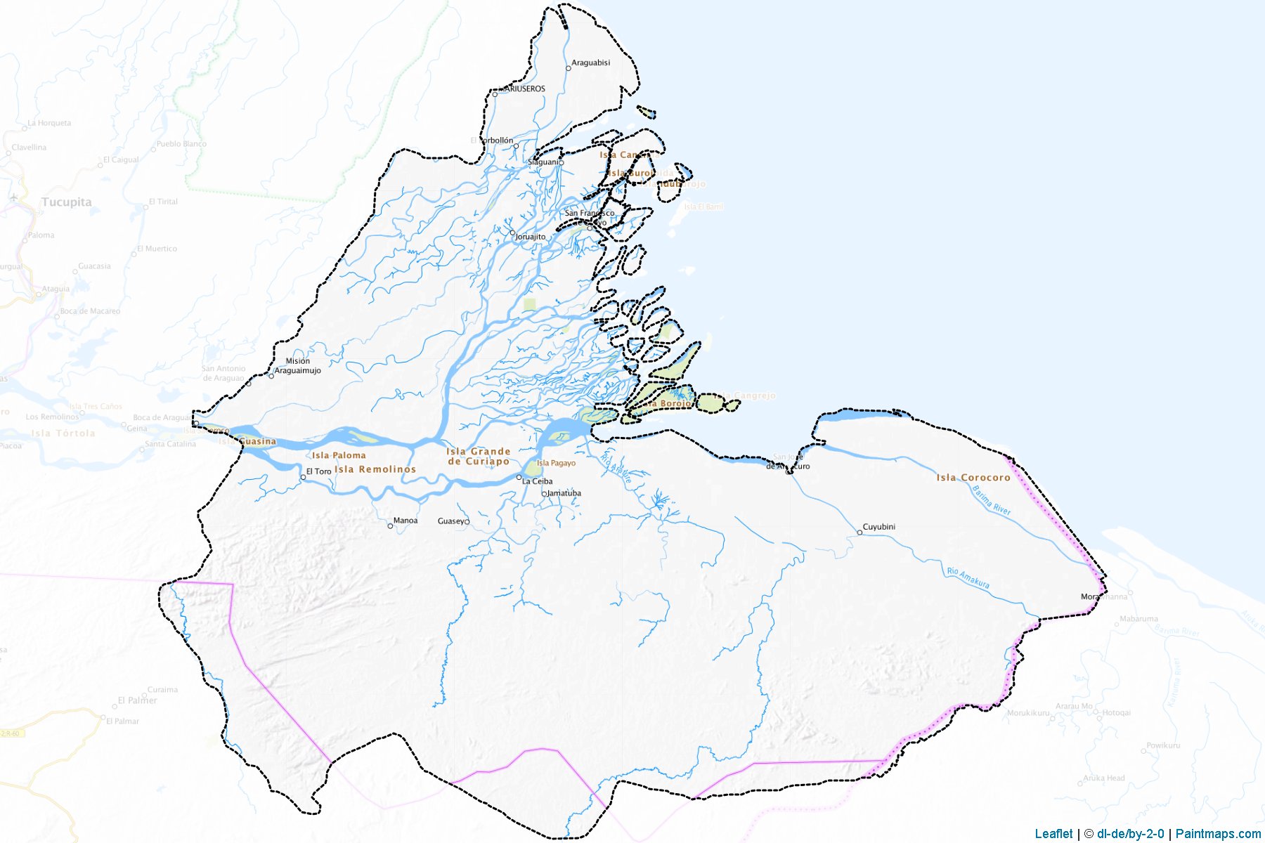 Muestras de recorte de mapas Antonio Diaz (Delta Amacuro)-1