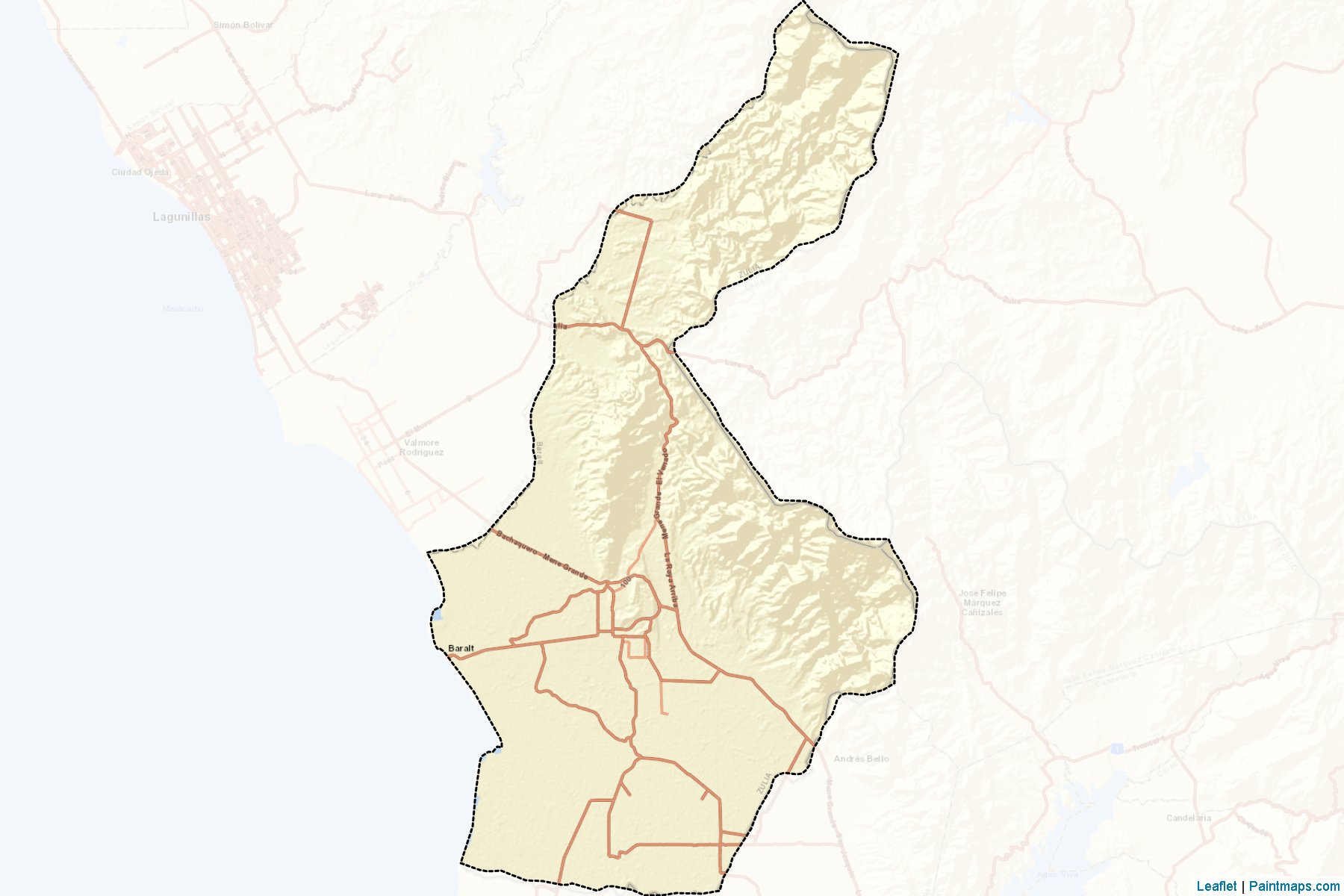 Muestras de recorte de mapas Baralt (Zulia)-2