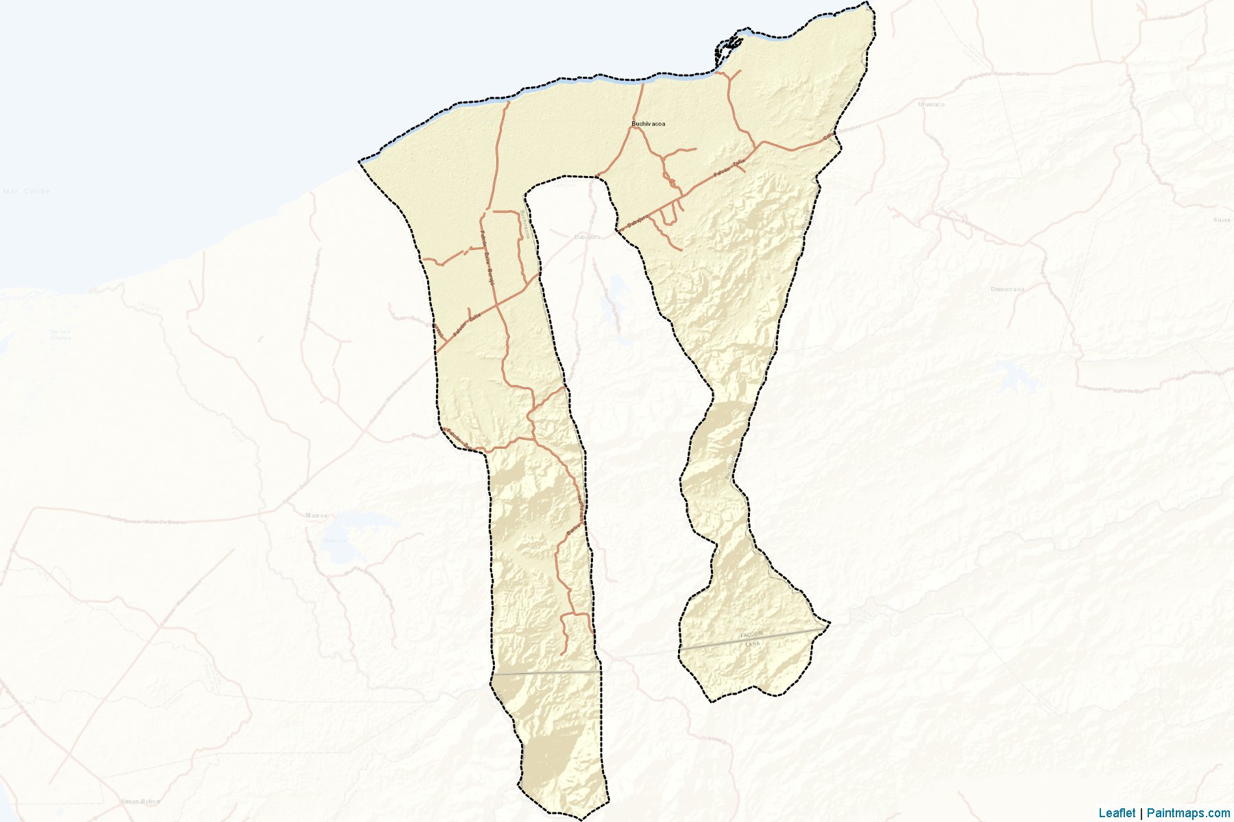 Muestras de recorte de mapas Buchivacoa (Falcón)-2