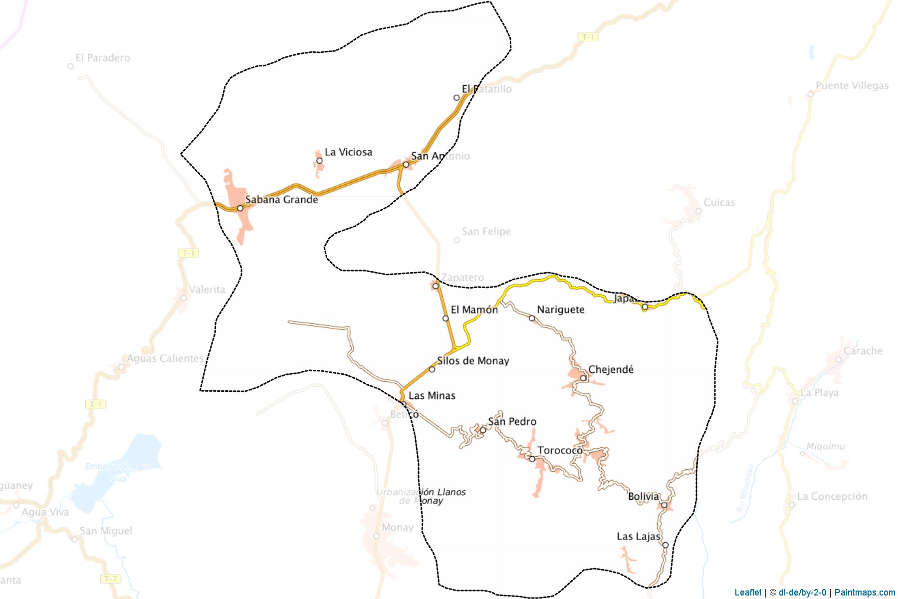 Candelaria (Trujillo) Map Cropping Samples-1