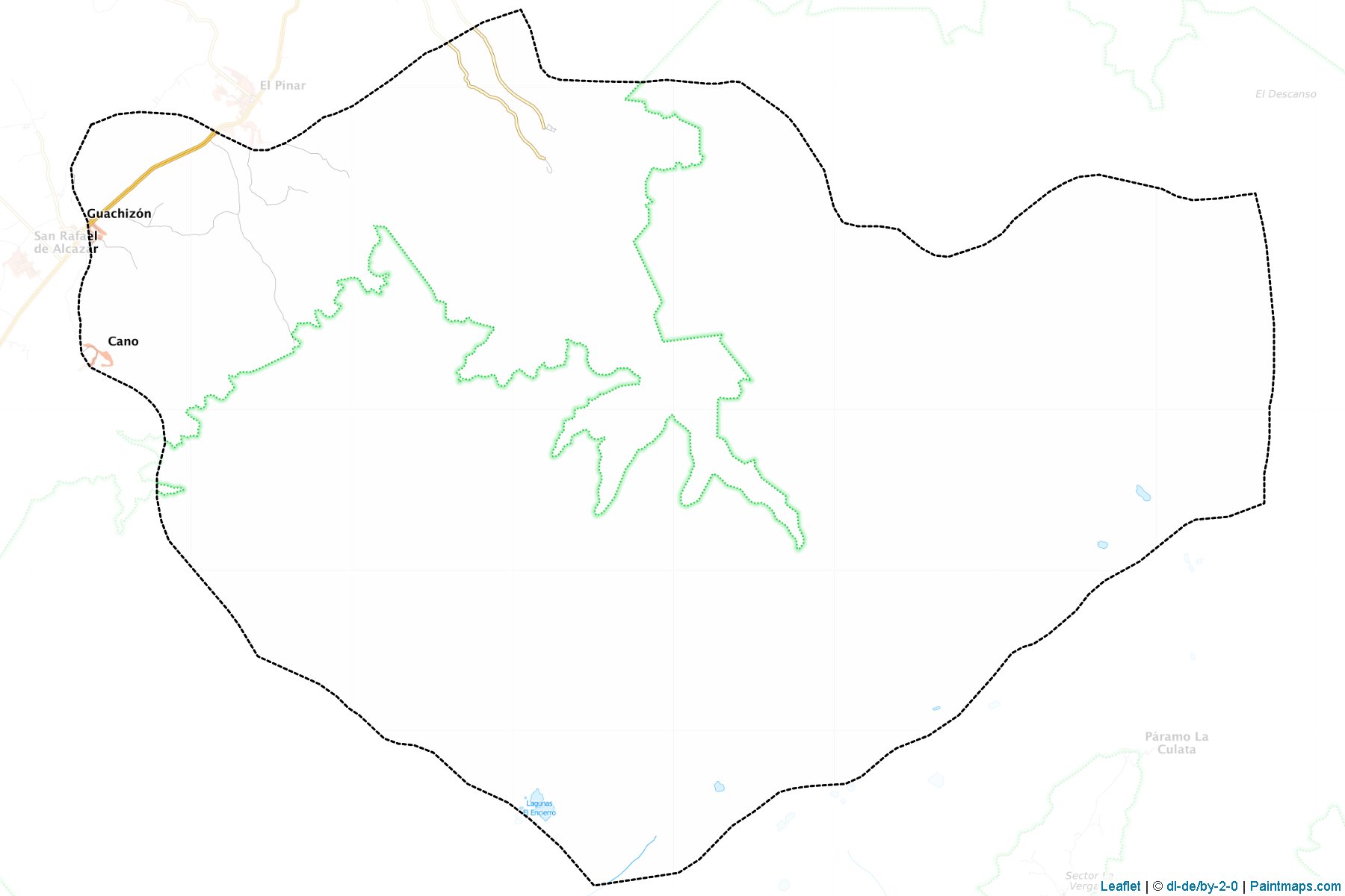 Muestras de recorte de mapas Caracciolo Parra Olmedo (Mérida)-1