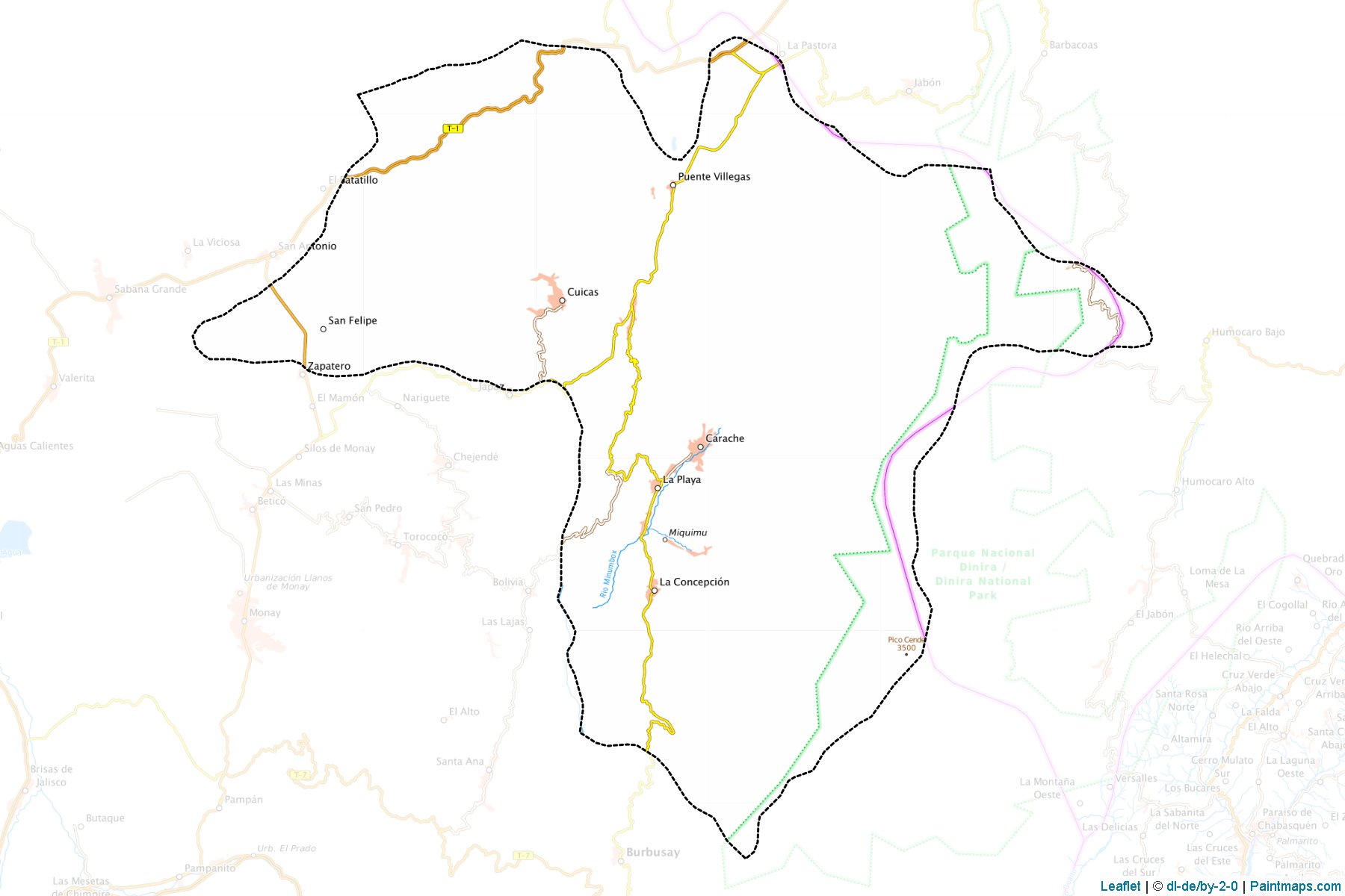 Carache (Trujillo) Map Cropping Samples-1