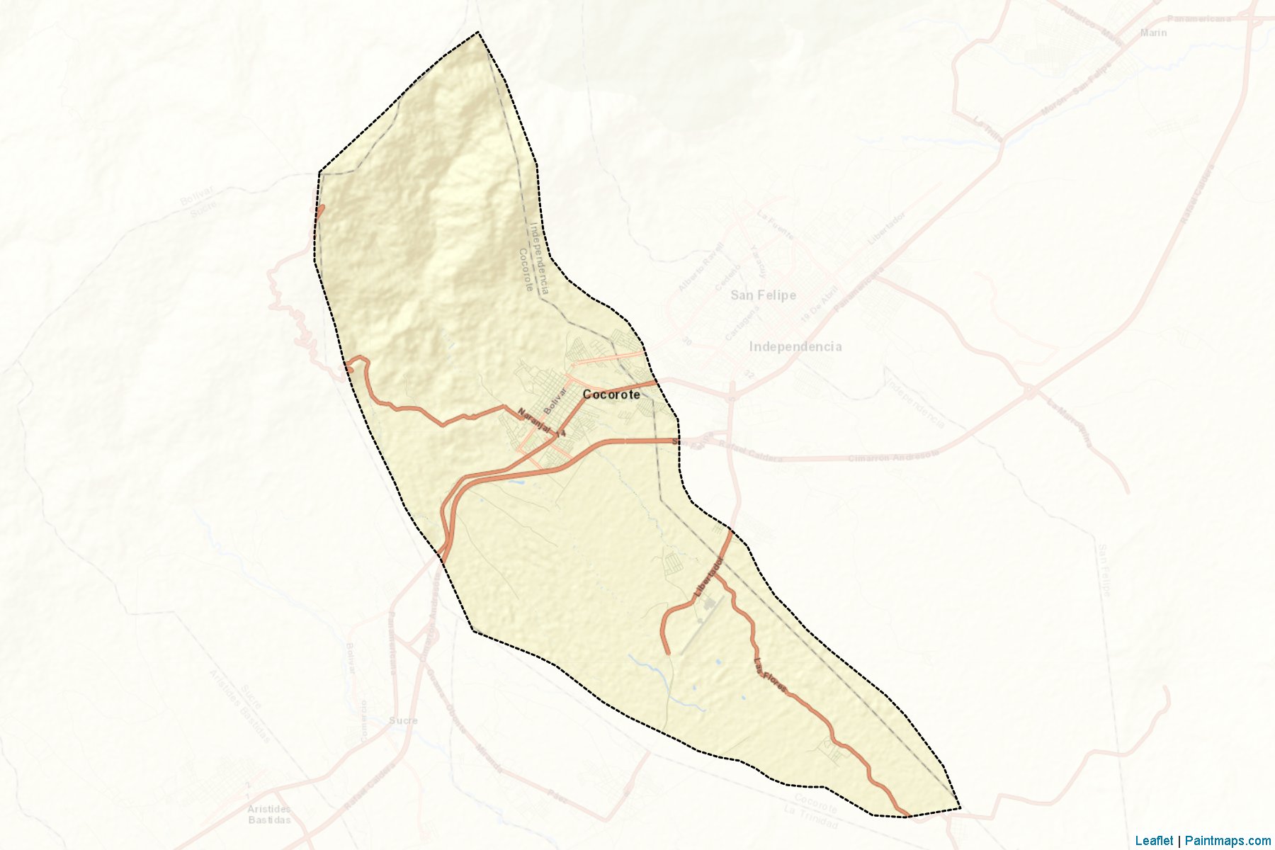 Cocorote (Yaracuy) Map Cropping Samples-2