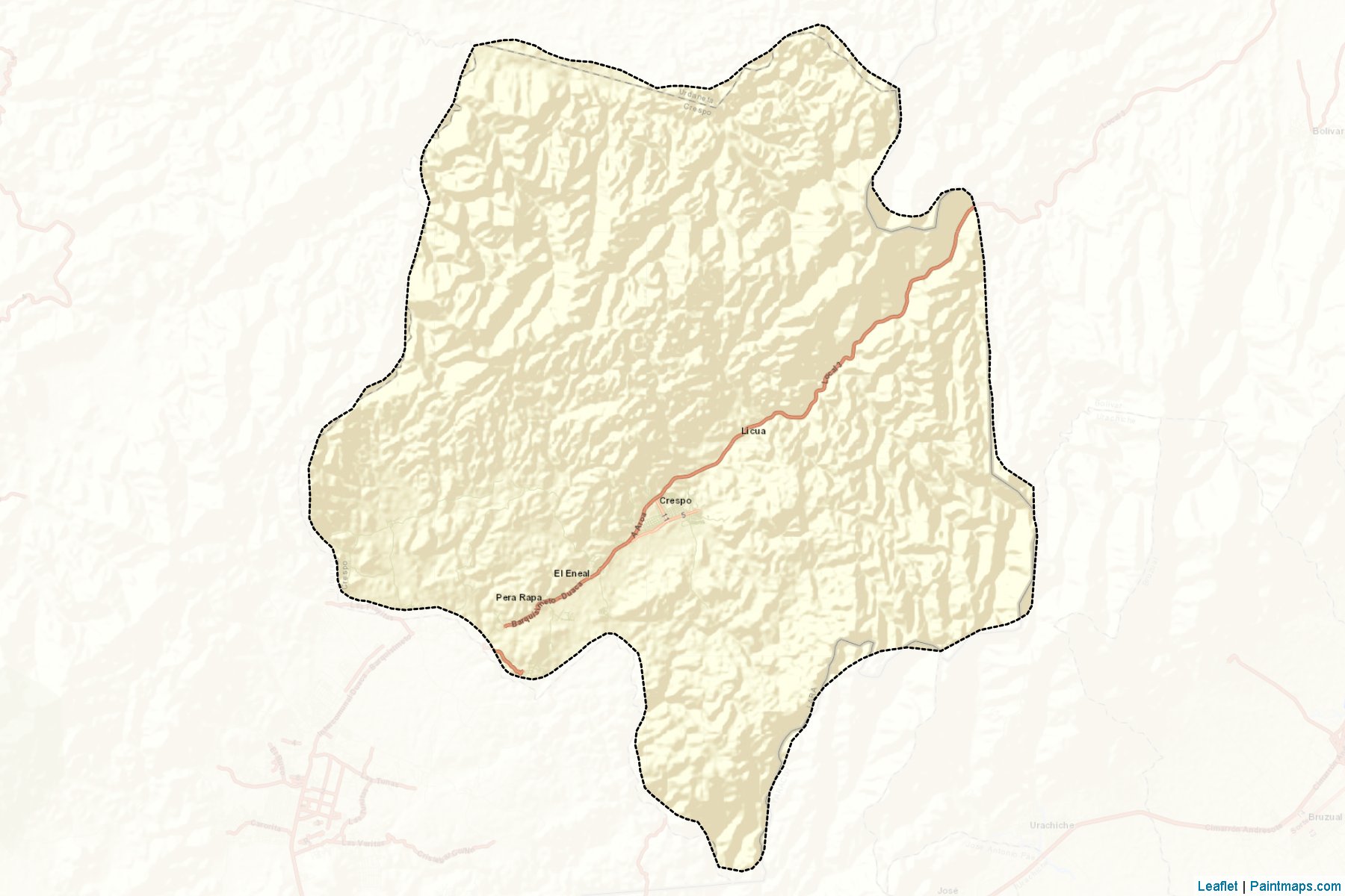 Muestras de recorte de mapas Crespo (Lara)-2