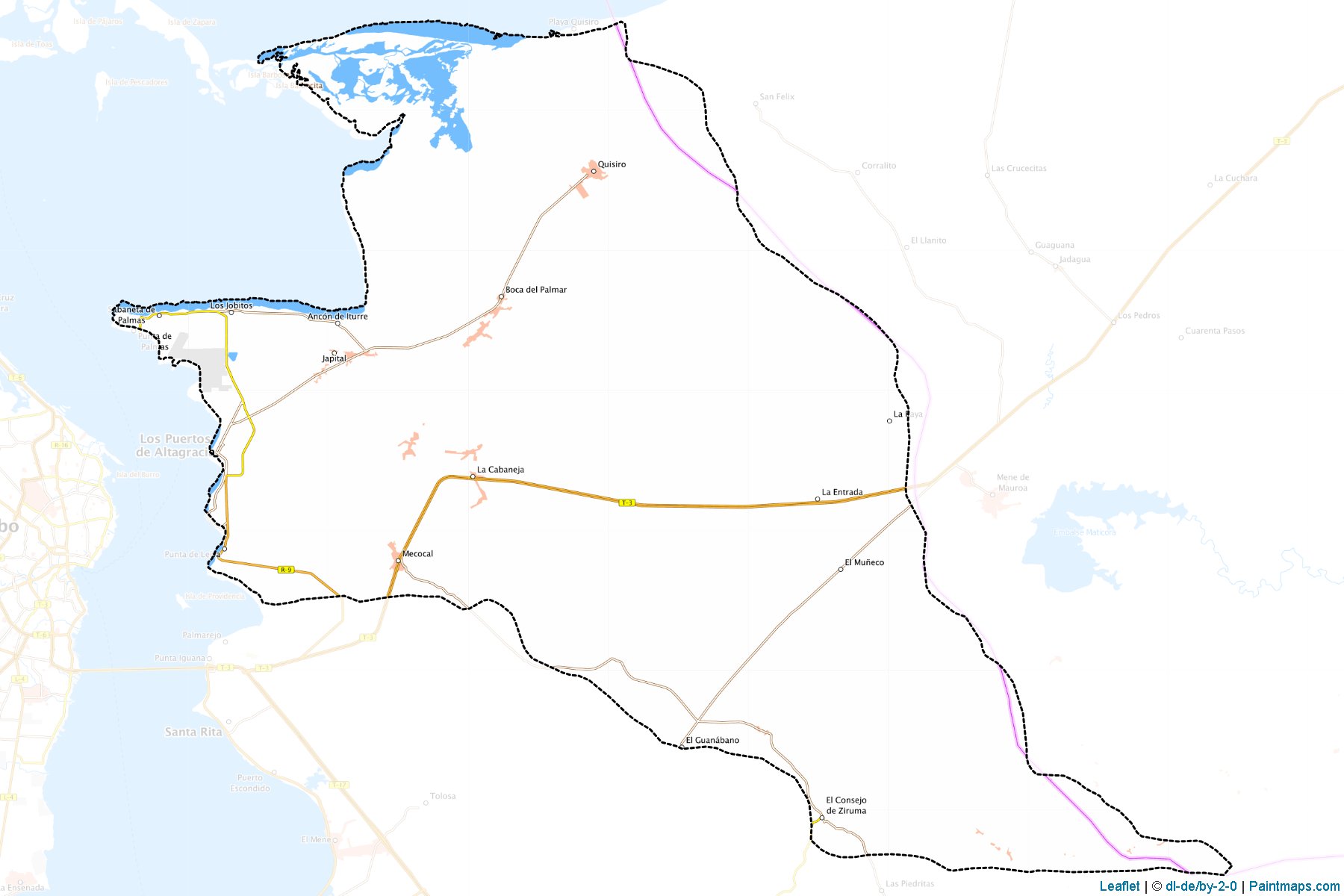 Muestras de recorte de mapas Francisco De Miranda (Zulia)-1