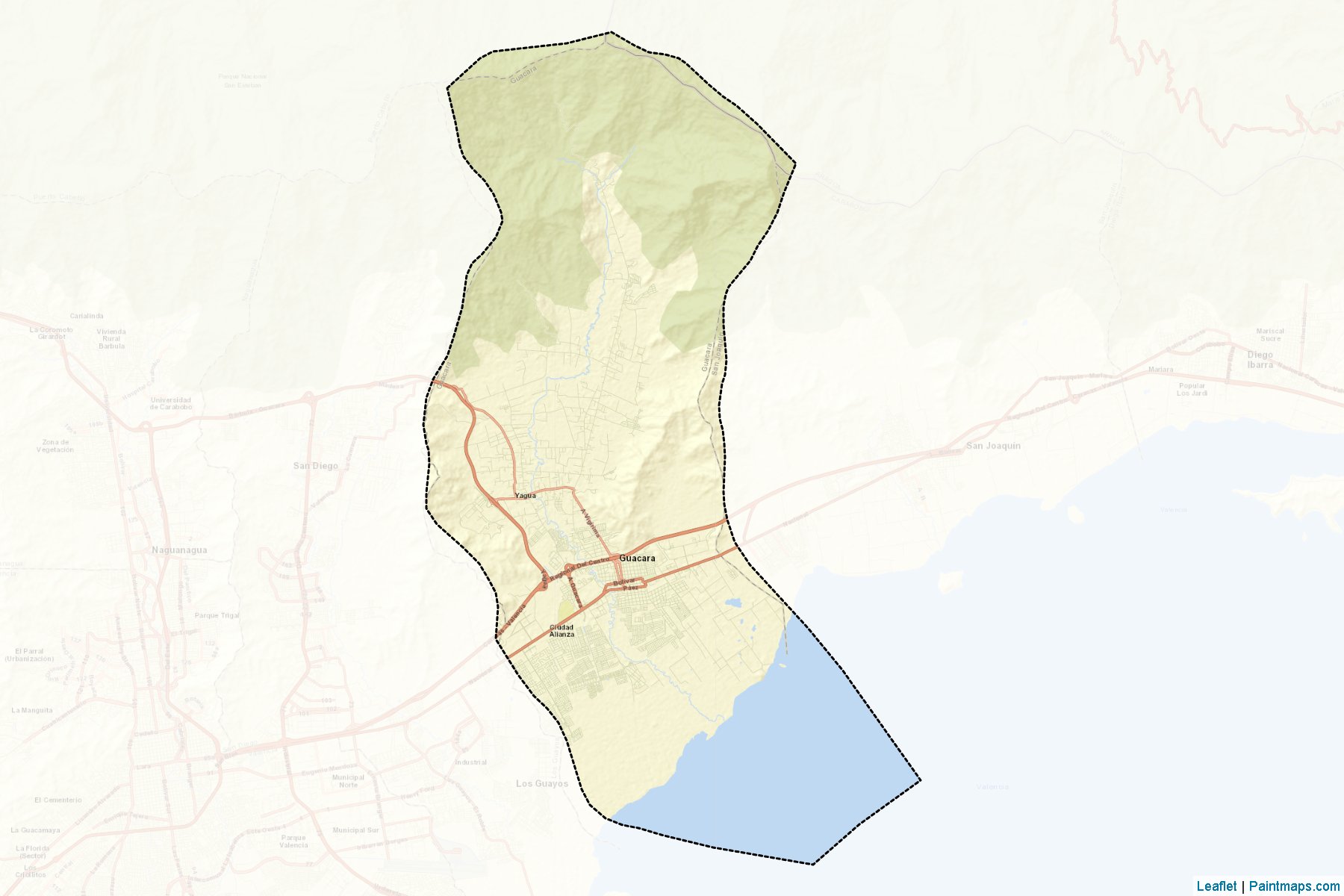 Guacara (Carabobo) Map Cropping Samples-2