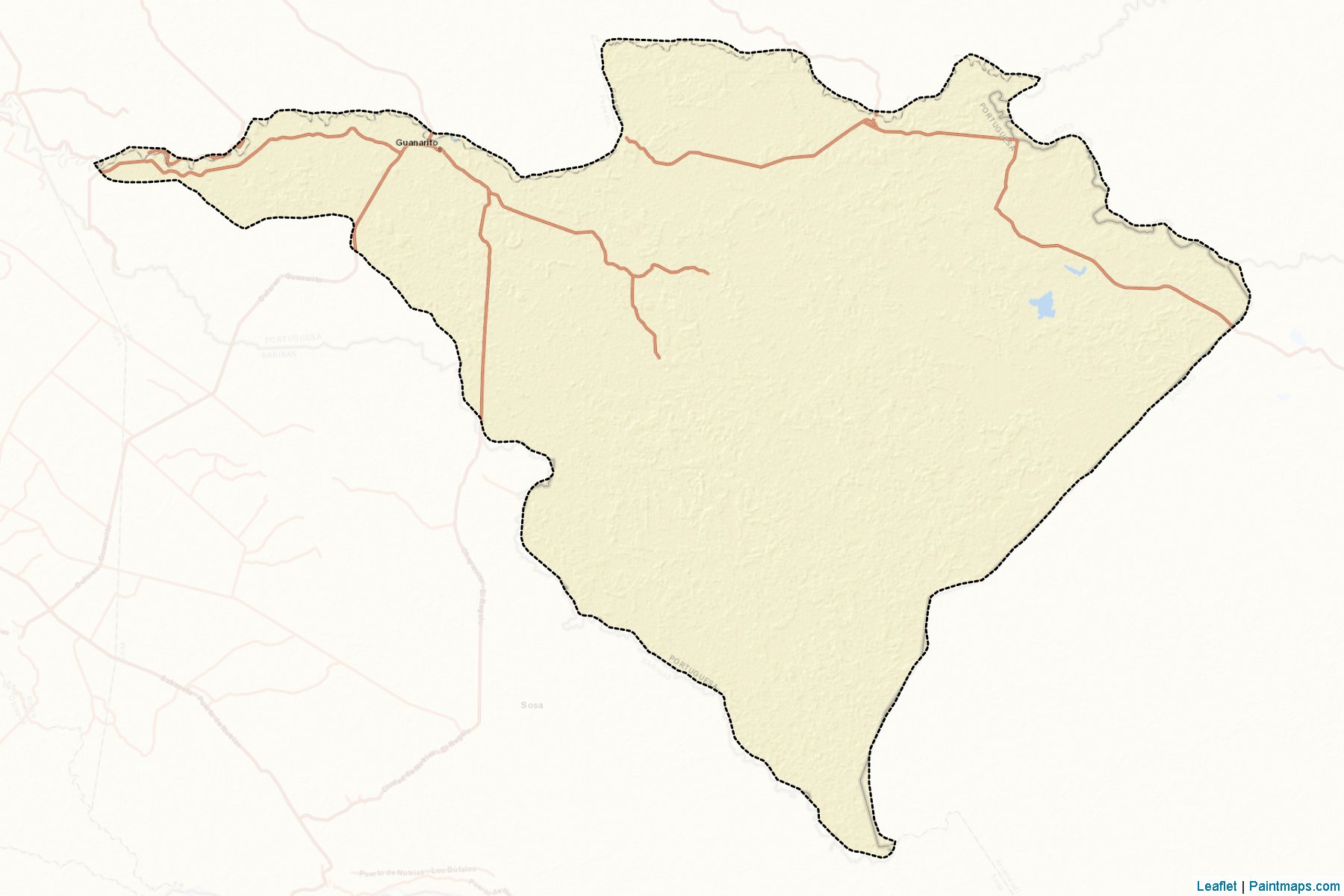 Muestras de recorte de mapas Guanarito (Portuguesa)-2