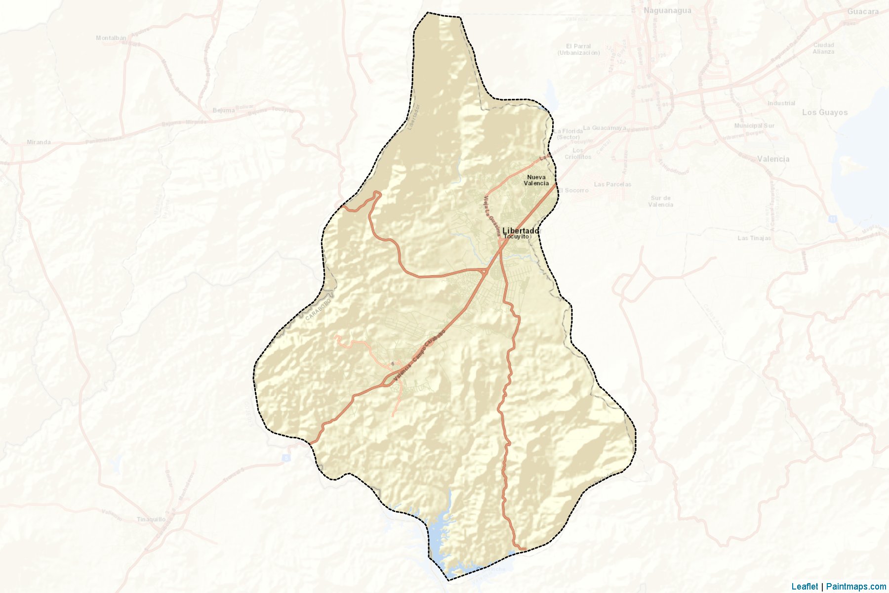 Libertador (Carabobo) Map Cropping Samples-2