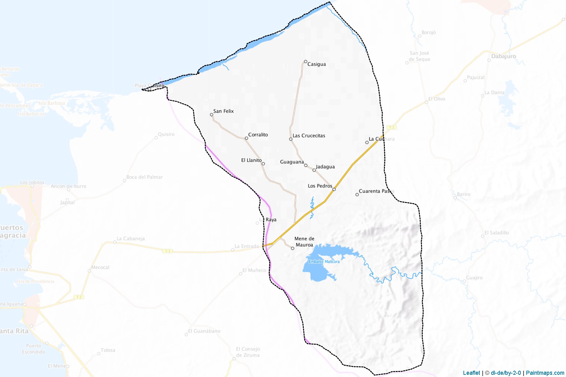 Muestras de recorte de mapas Mauroa (Falcón)-1