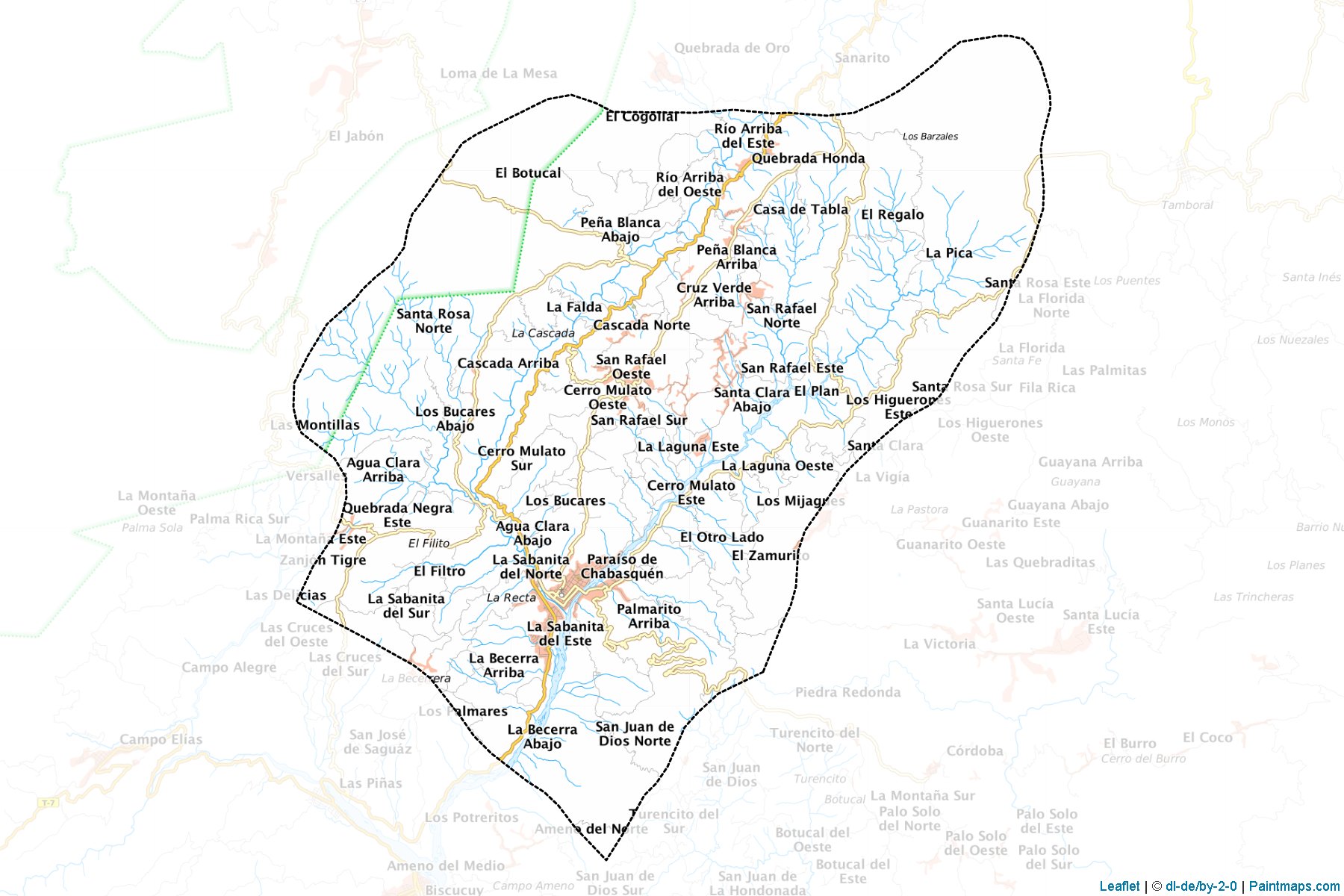 Monseñor José Vicente de Unda (Portuguesa) Map Cropping Samples-1