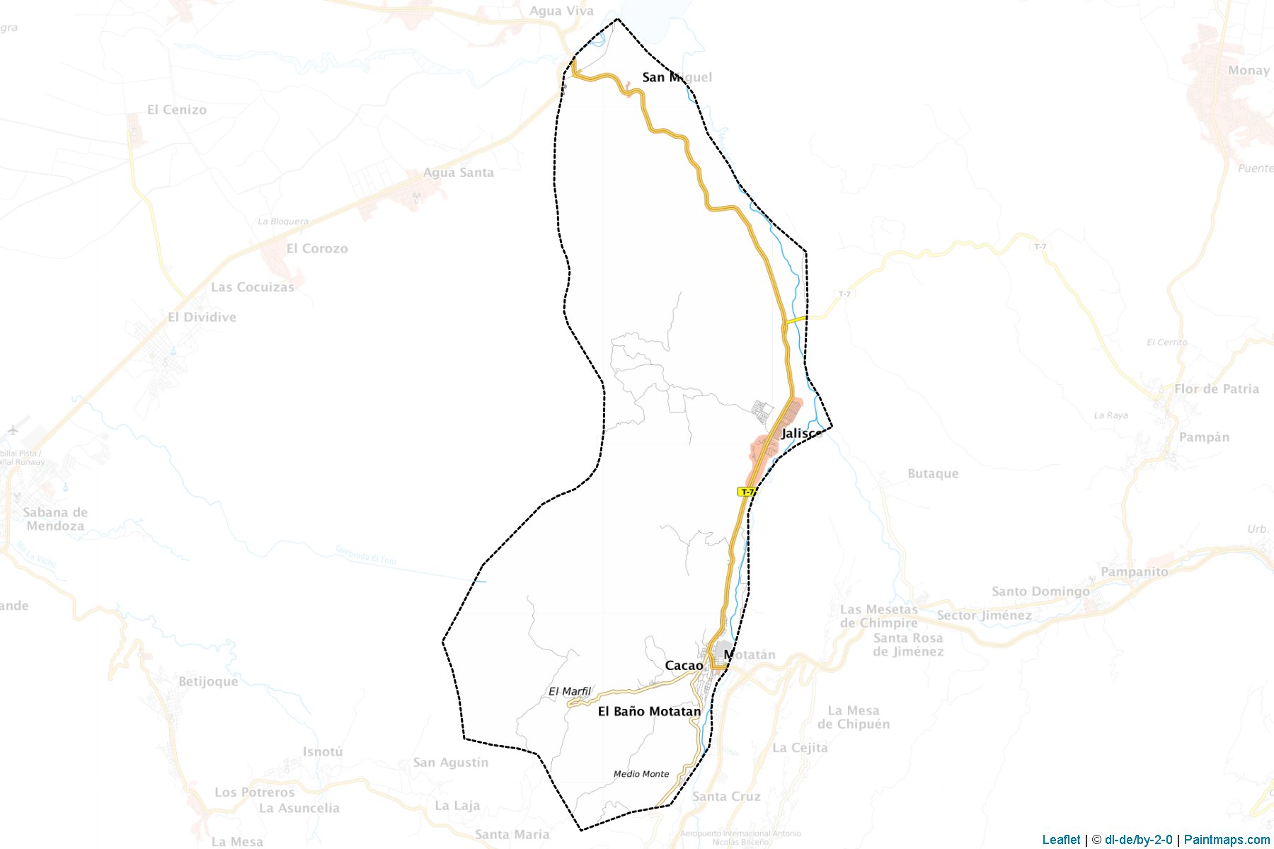 Muestras de recorte de mapas Motatan (Trujillo)-1