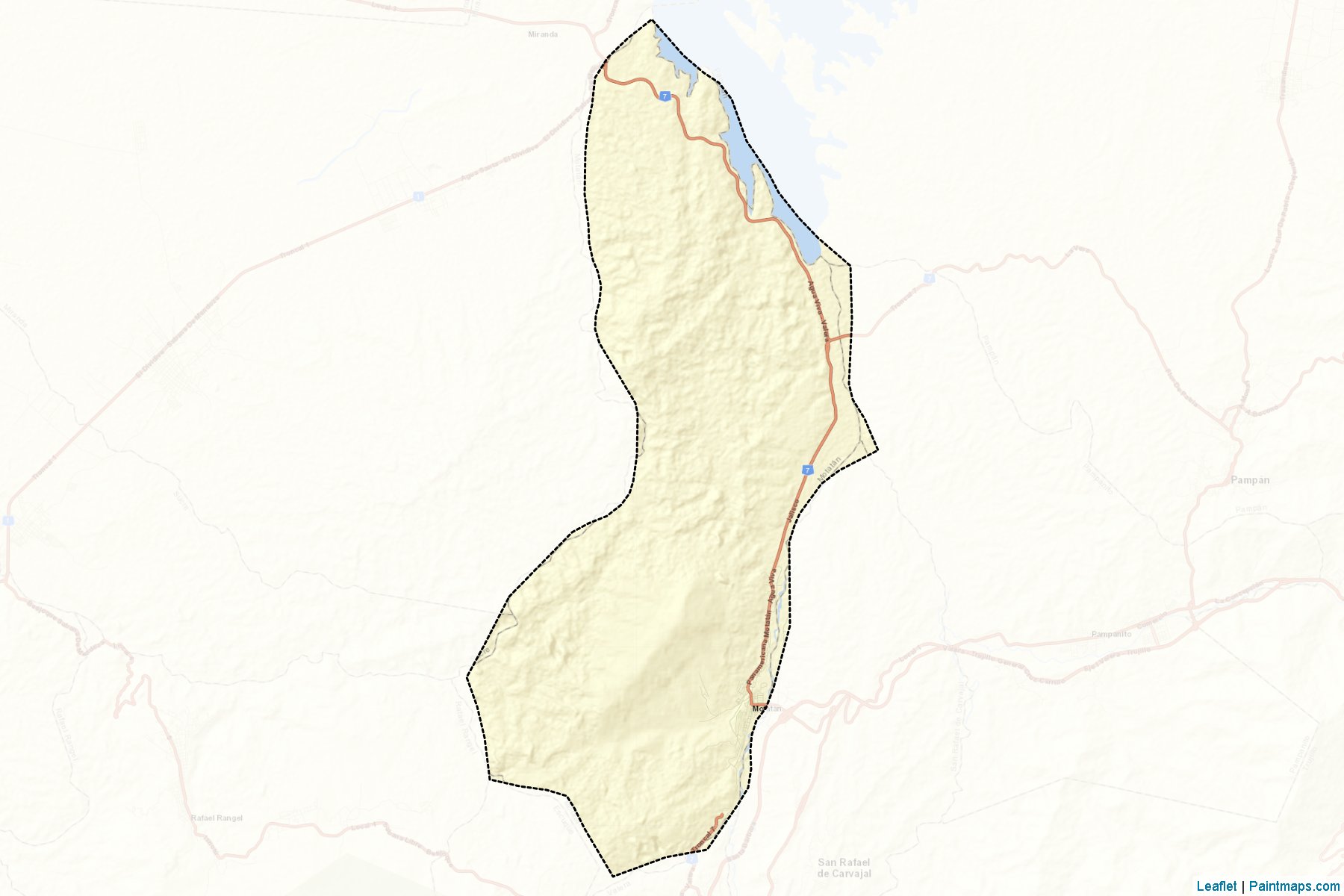 Motatan (Trujillo) Haritası Örnekleri-2