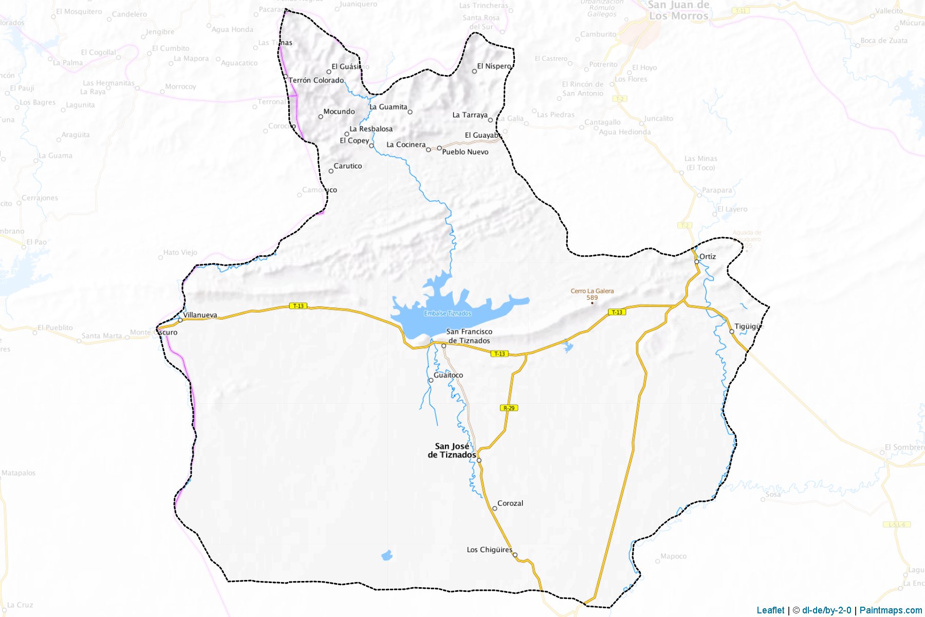 Muestras de recorte de mapas Ortiz (Guárico)-1