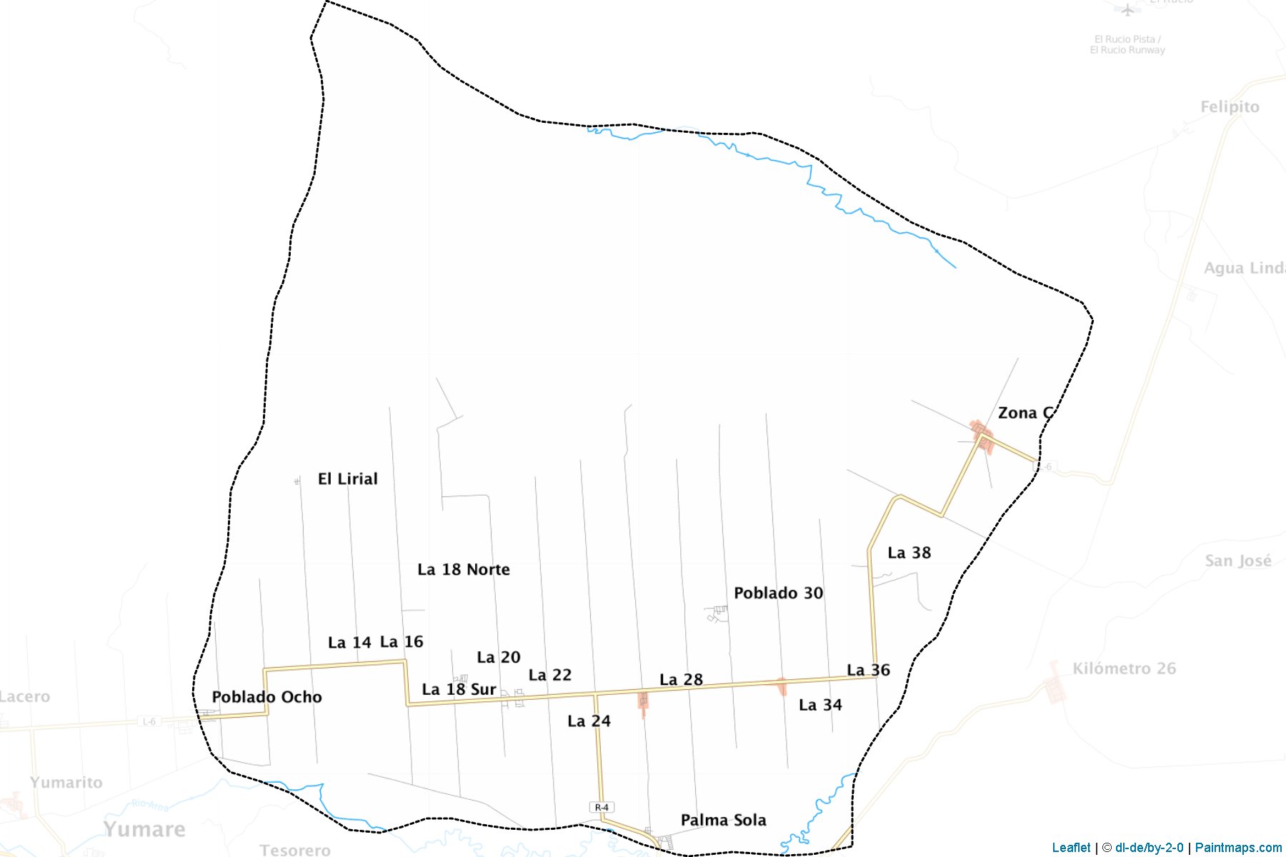 Muestras de recorte de mapas Palmasola (Falcón)-1