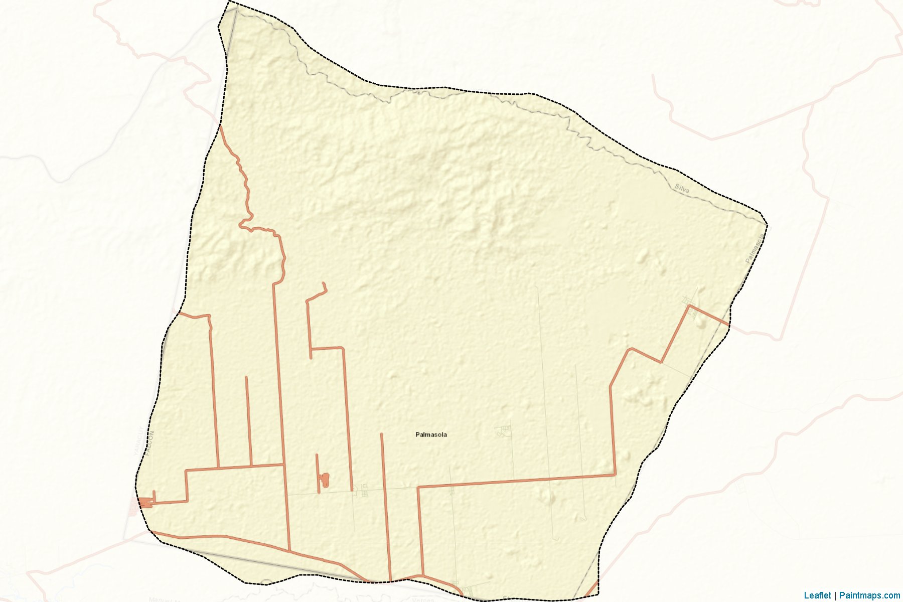 Muestras de recorte de mapas Palmasola (Falcón)-2