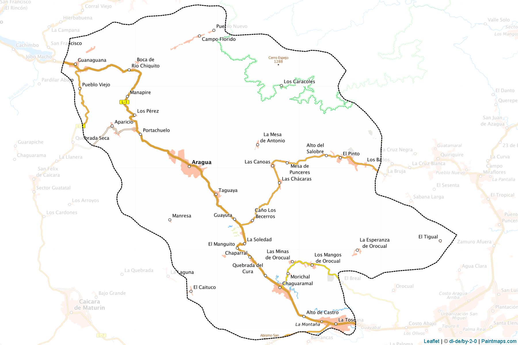 Piar (Monagas) Map Cropping Samples-1