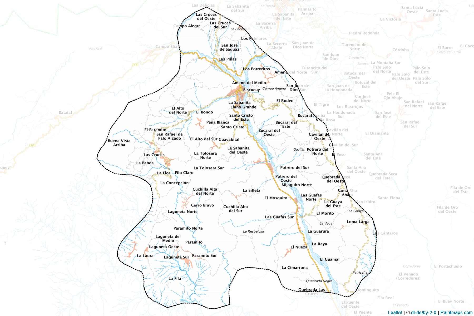 Muestras de recorte de mapas Sucre (Portuguesa)-1