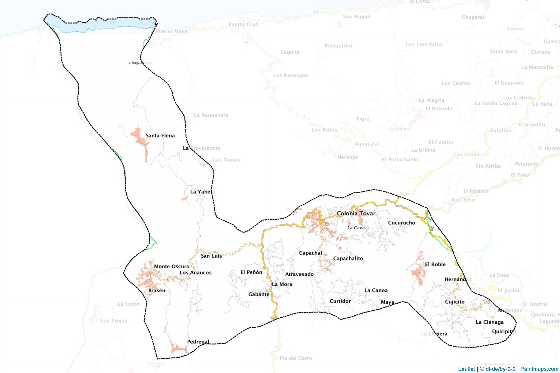 Tovar (Aragua) Map Cropping Samples-1