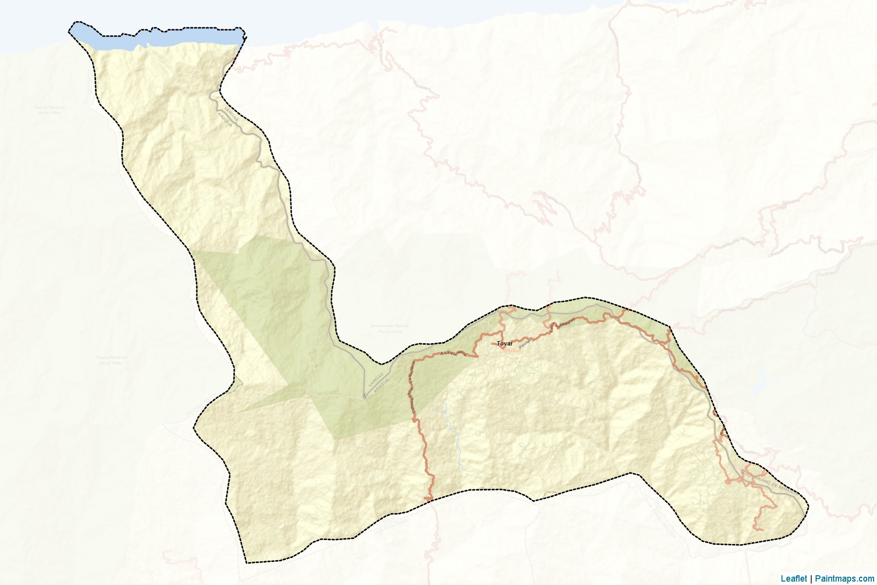 Tovar (Aragua) Map Cropping Samples-2