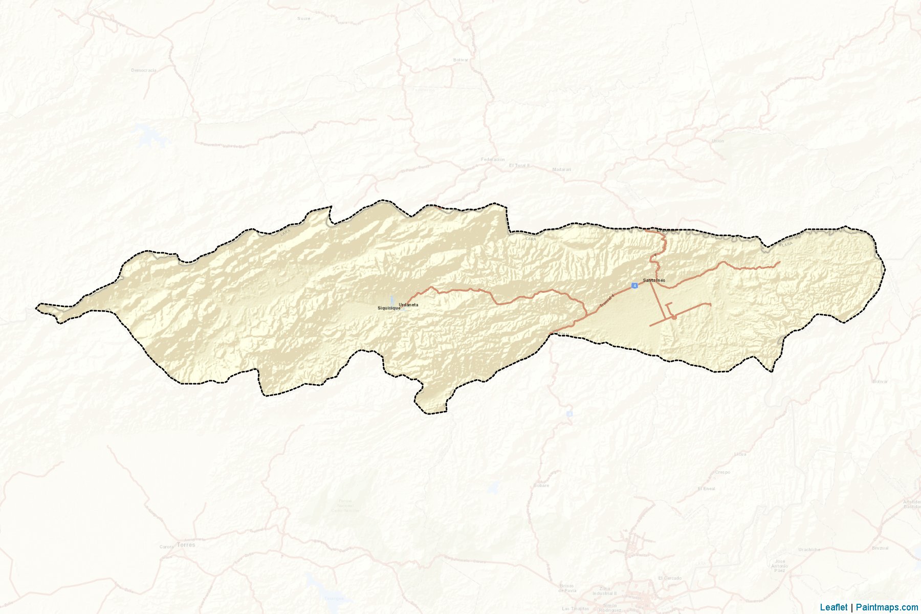 Muestras de recorte de mapas Urdaneta (Lara)-2