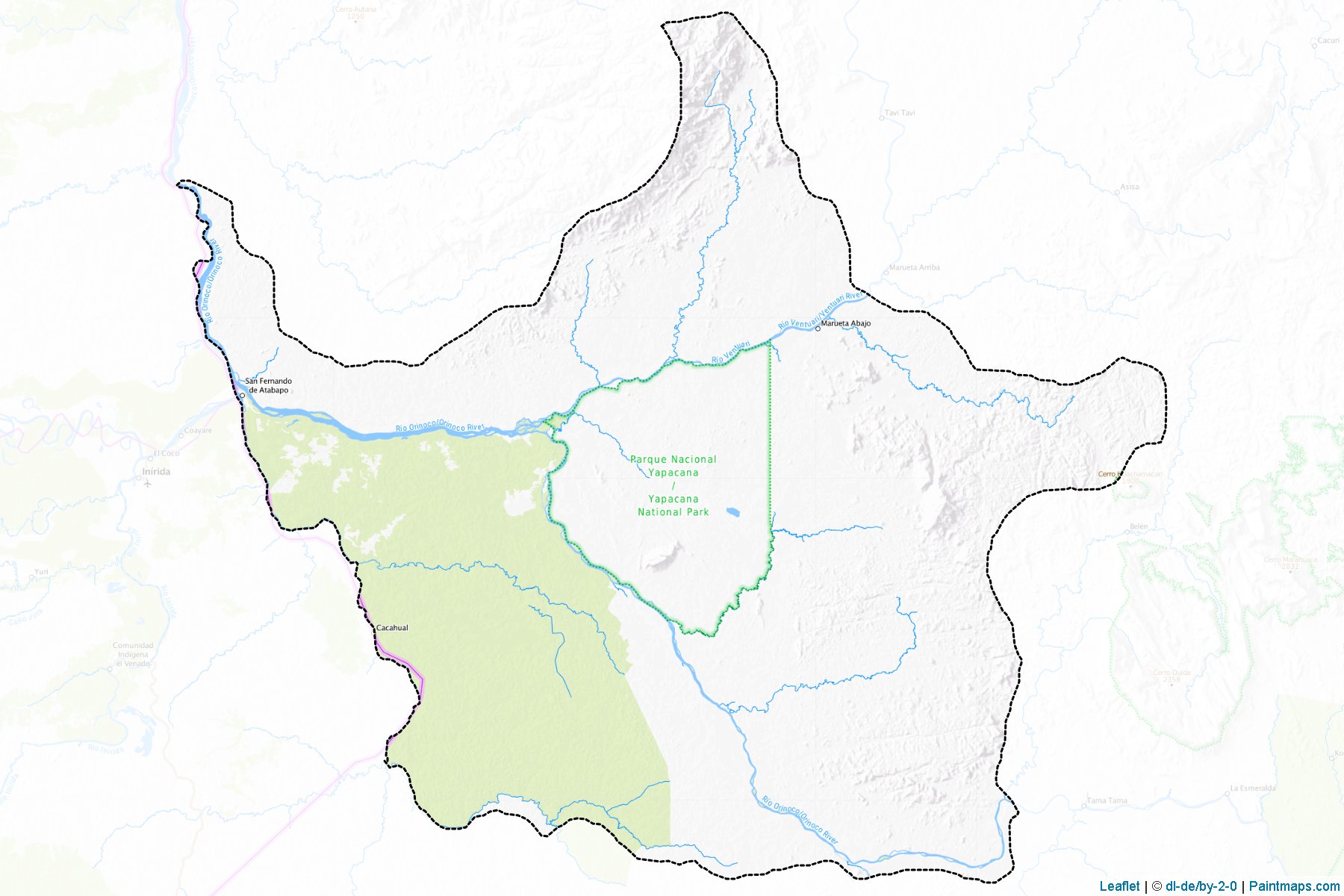 Atabapo (Amazonas) Map Cropping Samples-1