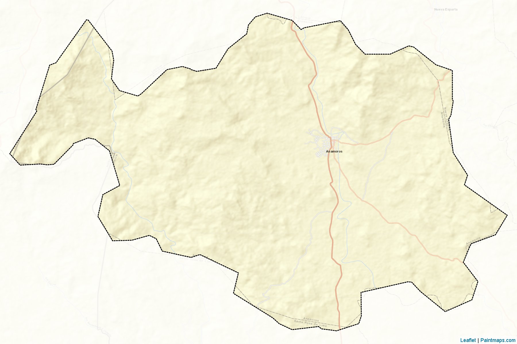 Muestras de recorte de mapas Anamoros (La Unión)-2