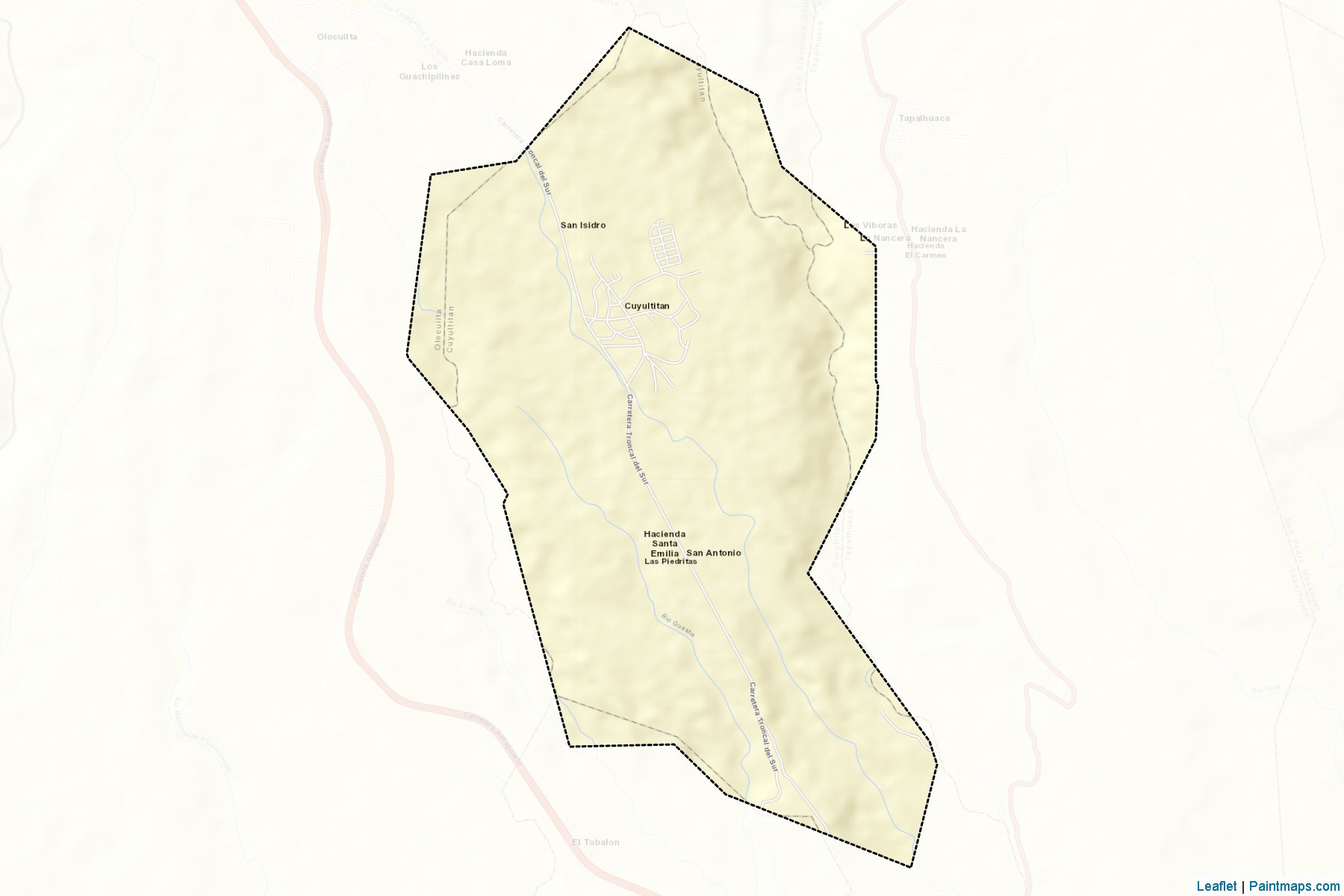 Muestras de recorte de mapas Cuyultitan (La Paz)-2