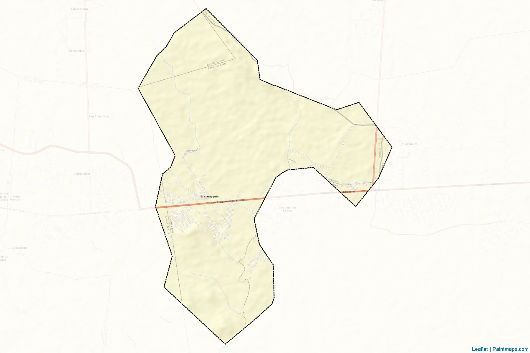 Muestras de recorte de mapas Ereguayquin (Usulután)-2